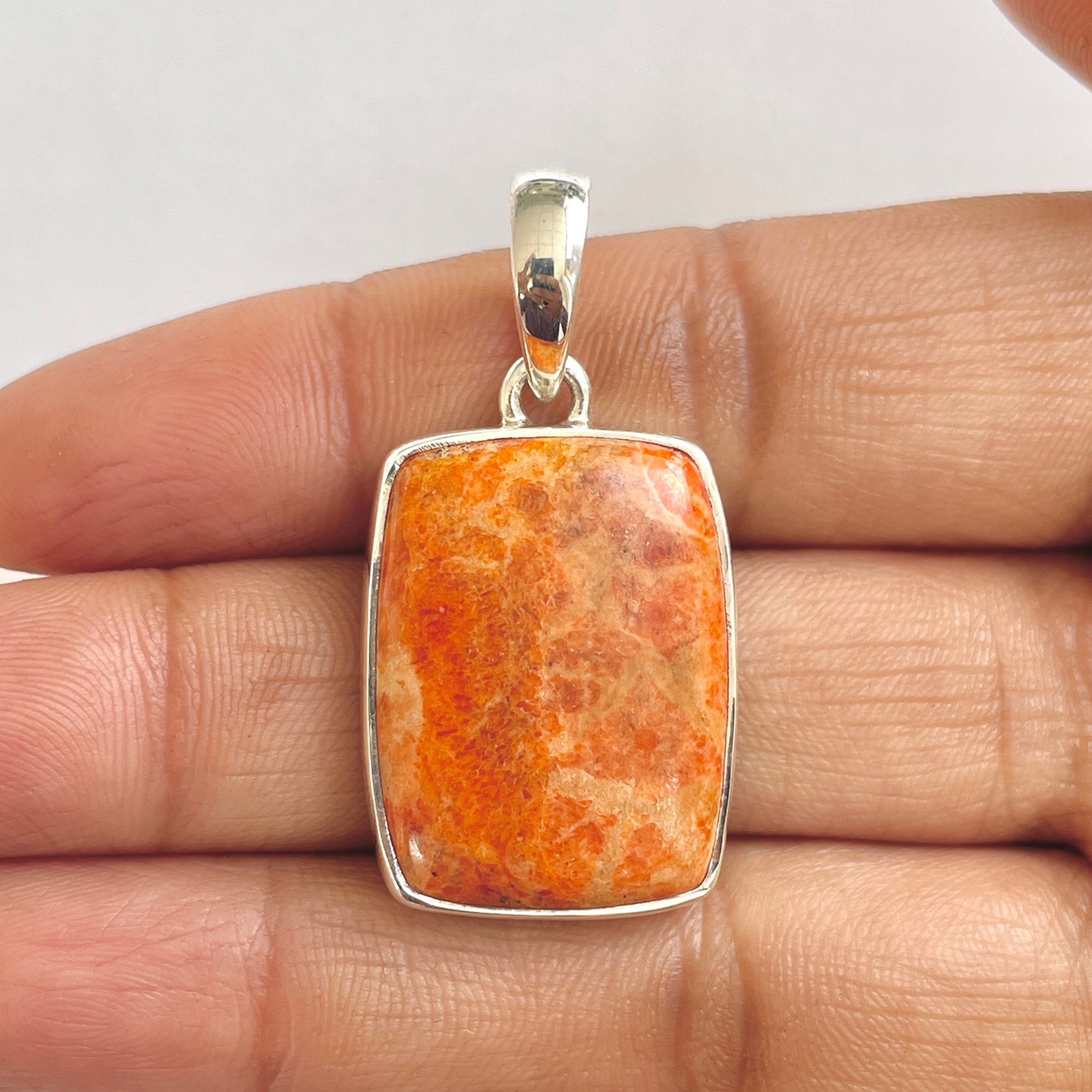 Sponge Coral Pendant-(SPC-1-19)
