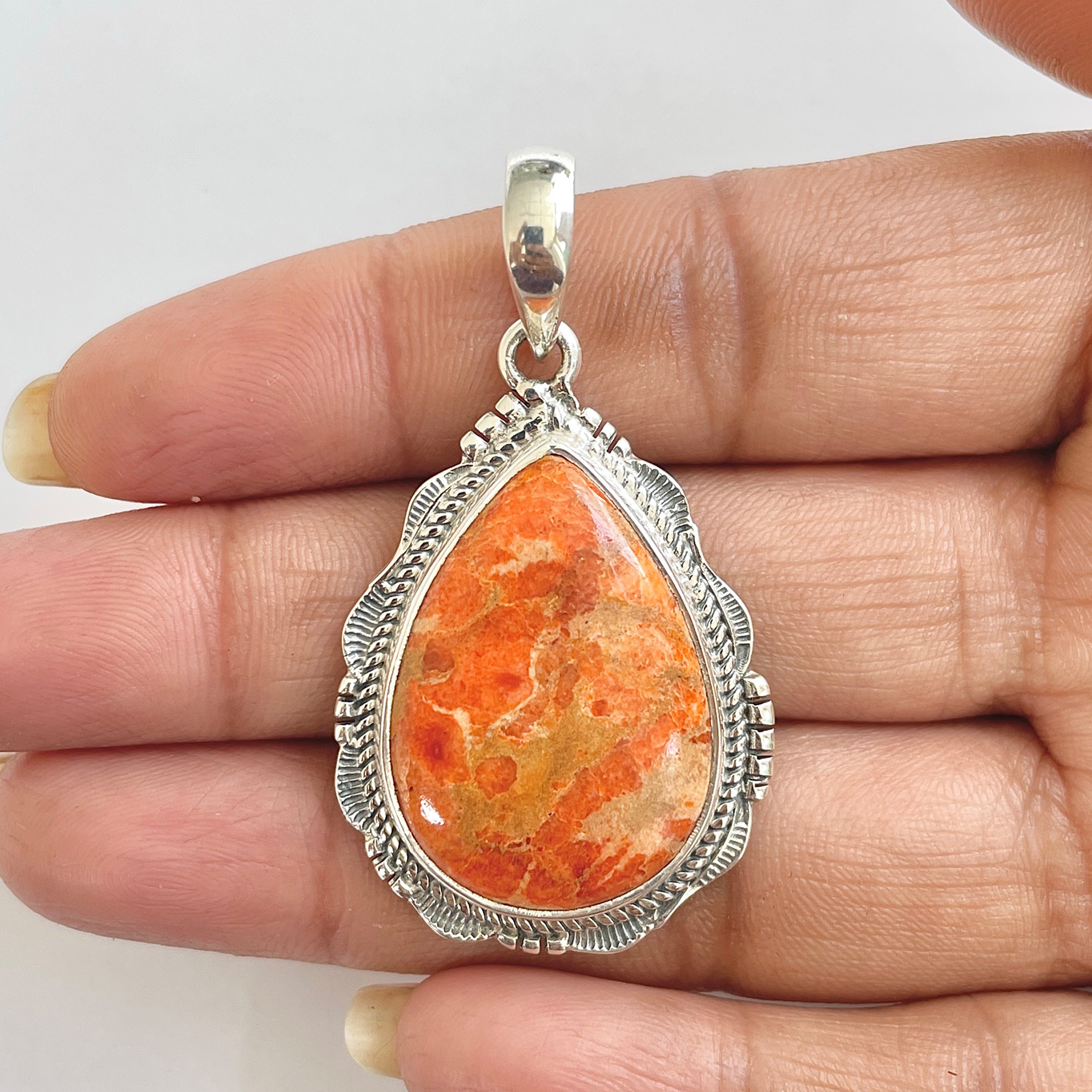 Sponge Coral Pendant-(SPC-1-20)