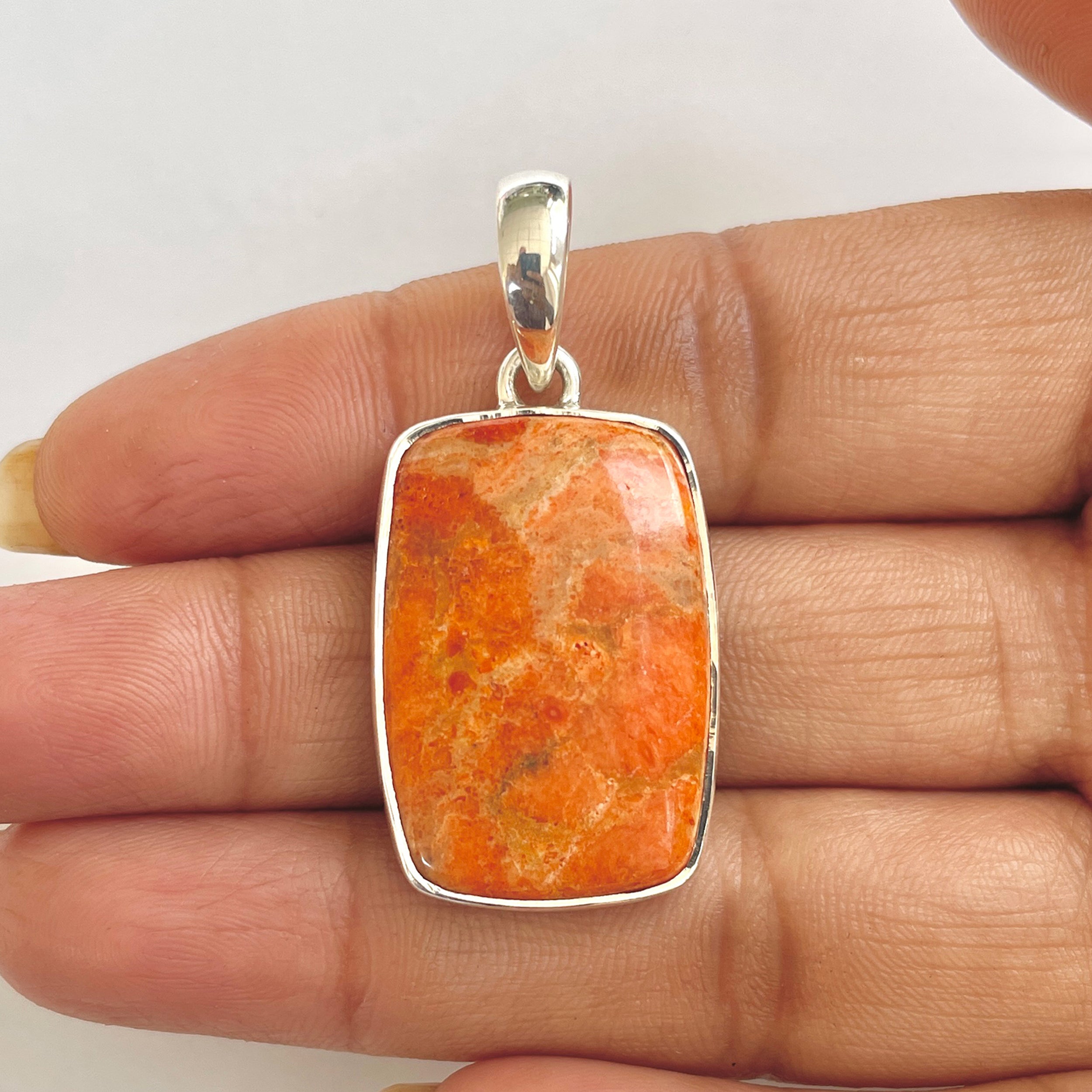 Sponge Coral Pendant-(SPC-1-22)