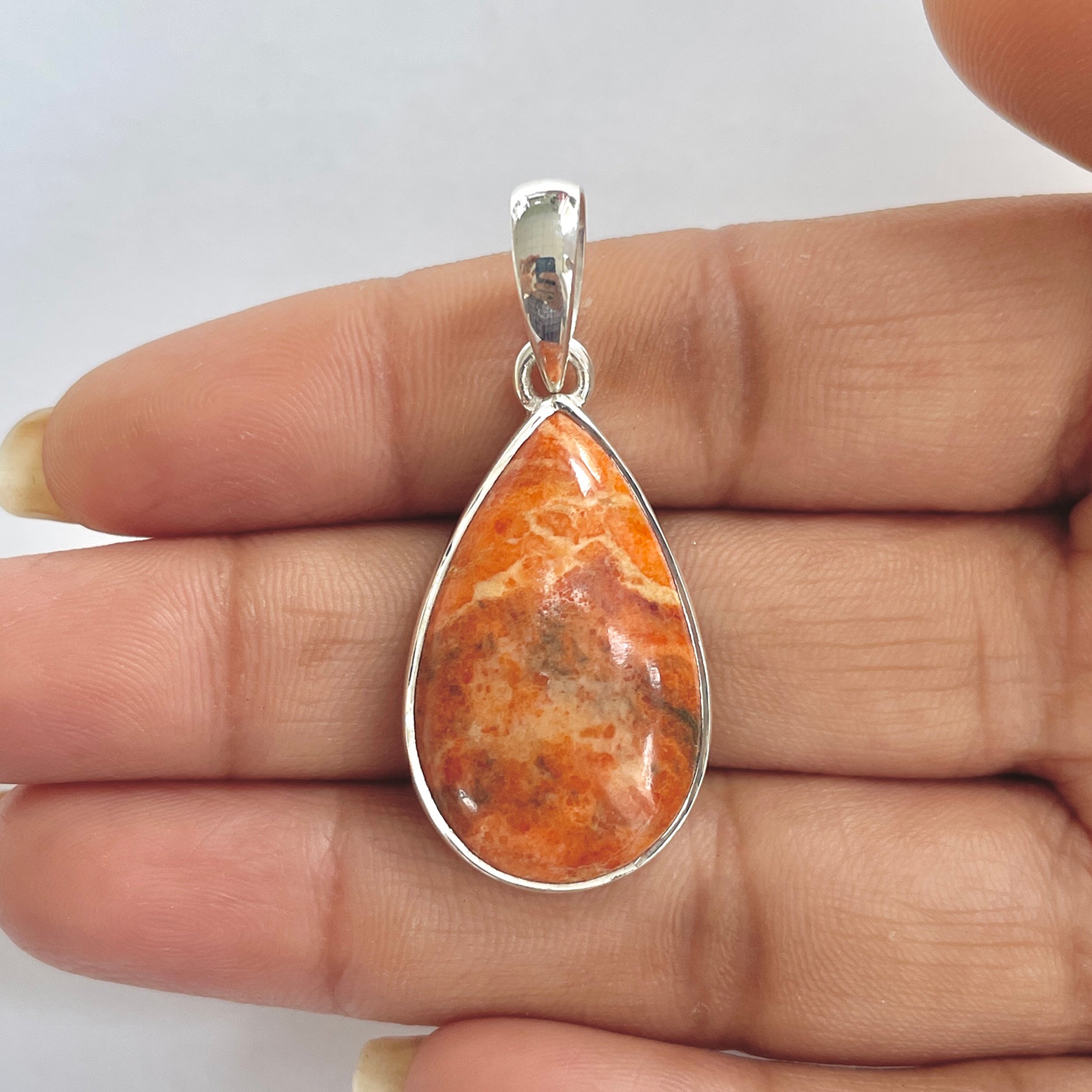 Sponge Coral Pendant-(SPC-1-23)