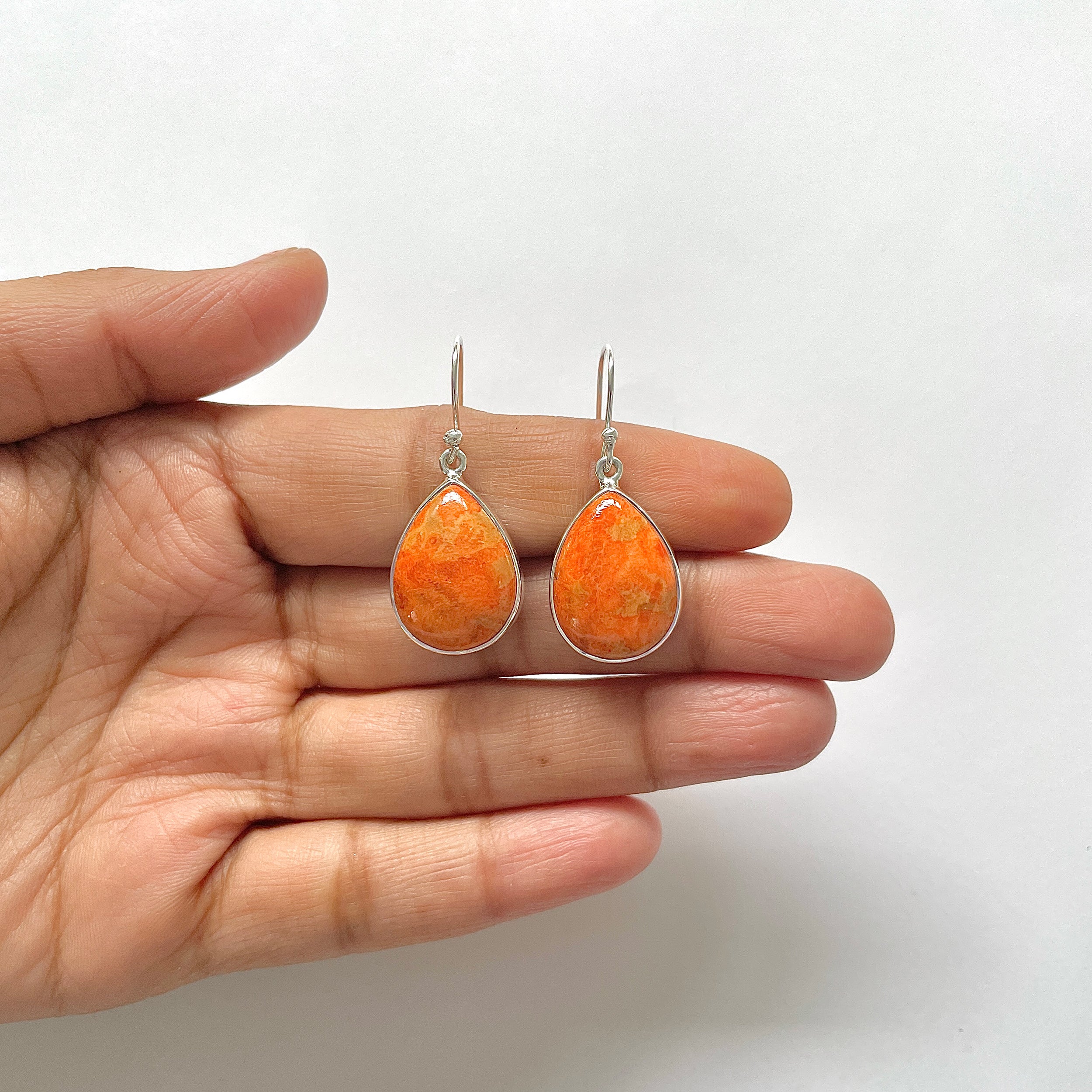 Sponge Coral Earring-(SPC-3-10)