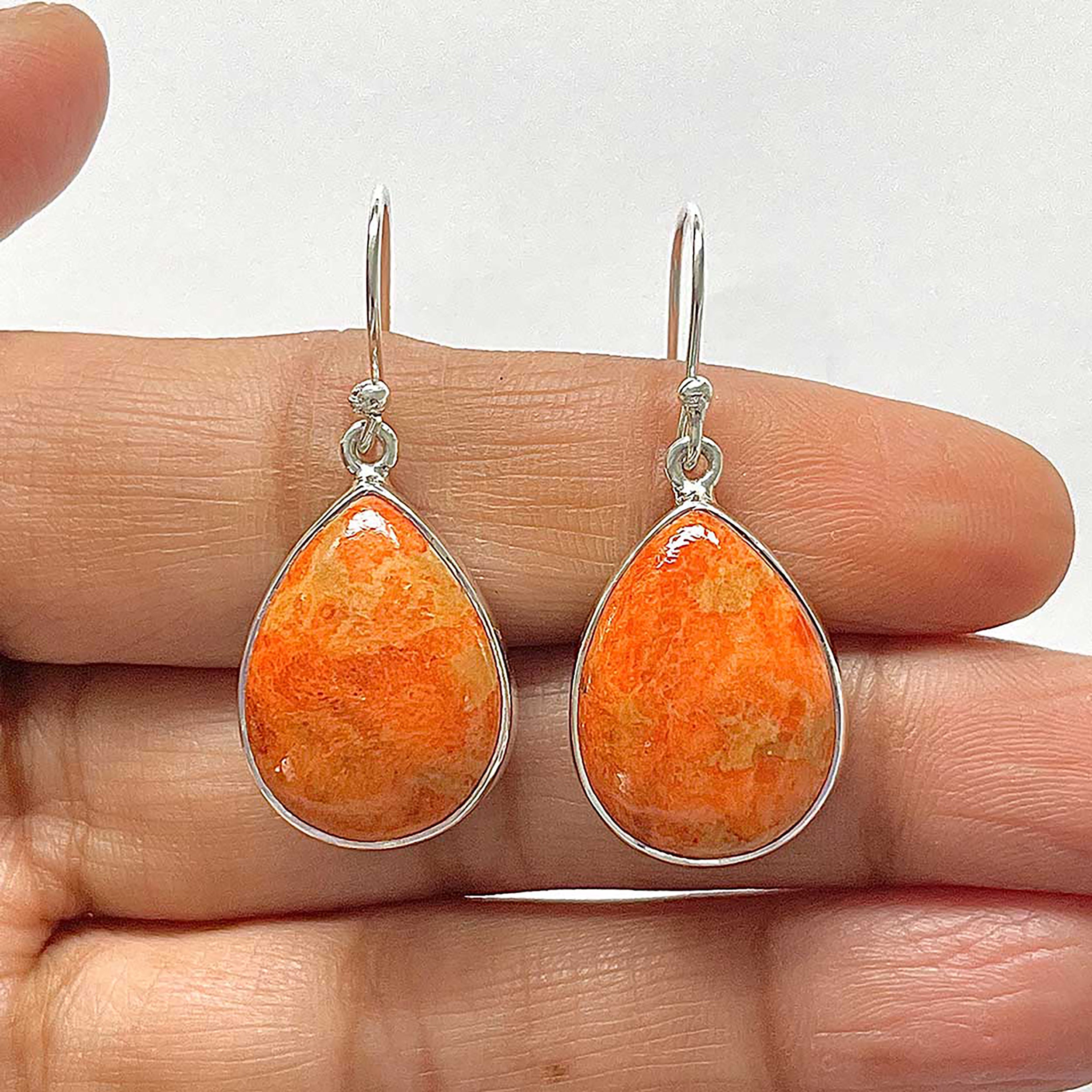 Sponge Coral Earring-(SPC-3-10)