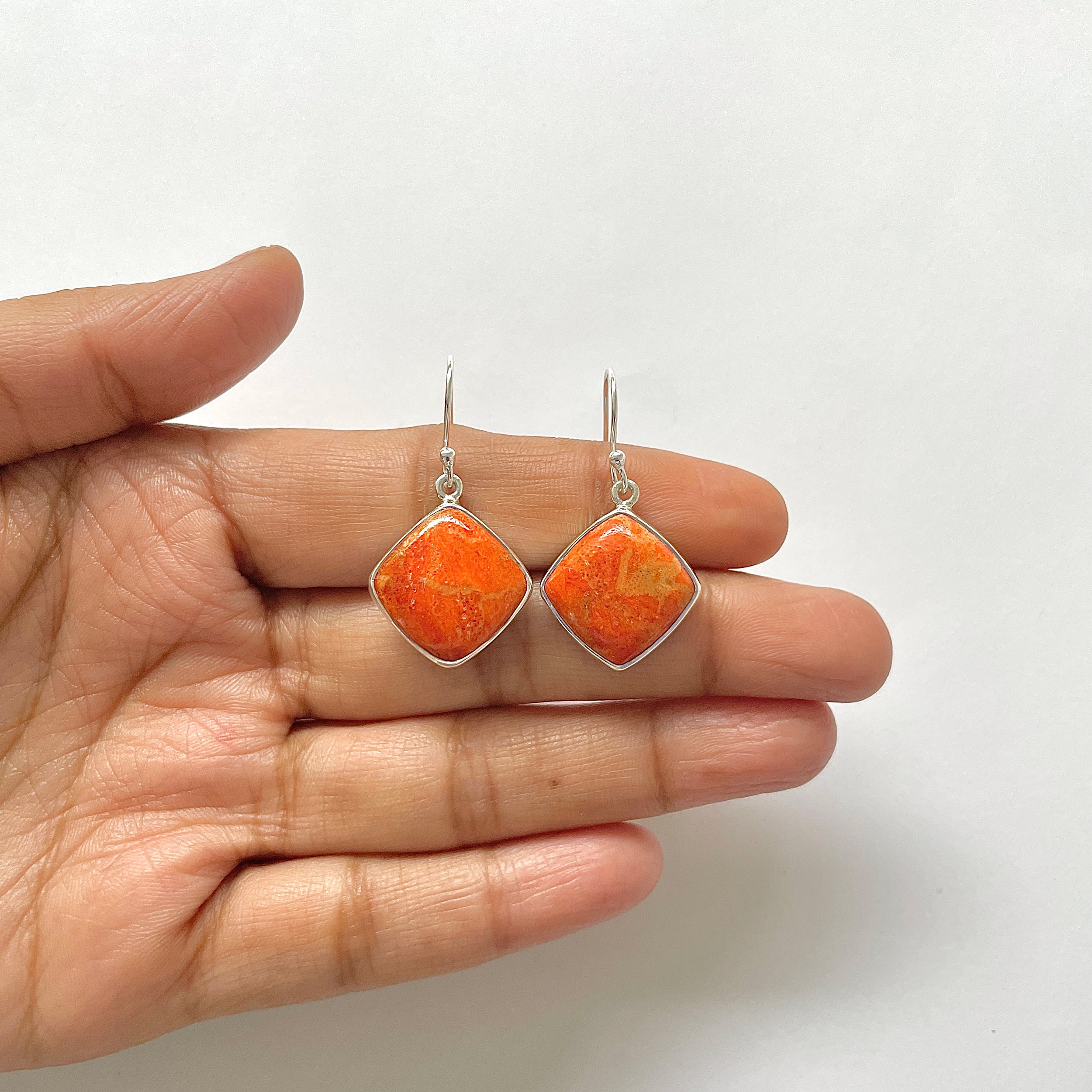 Sponge Coral Earring-(SPC-3-13)