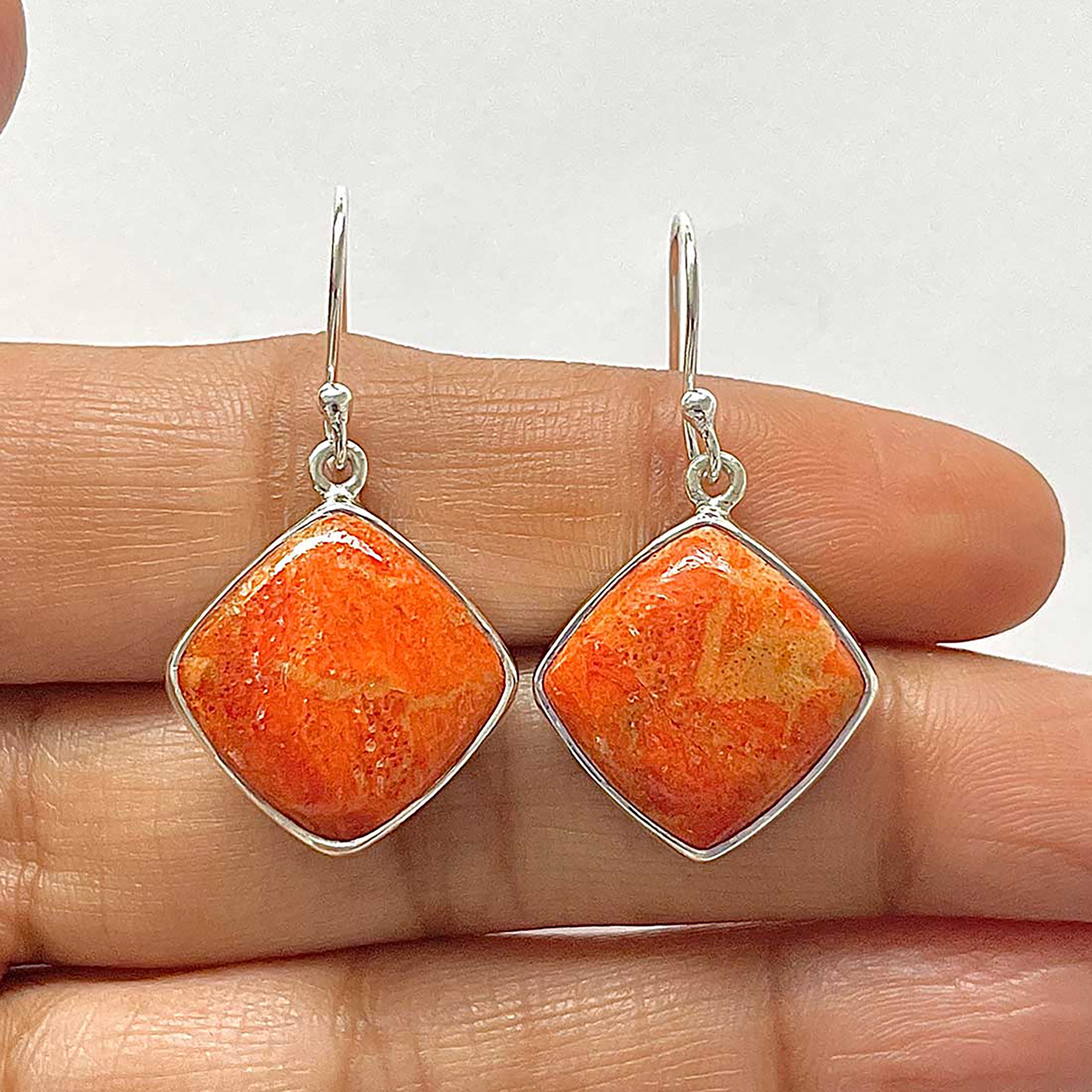 Sponge Coral Earring-(SPC-3-13)