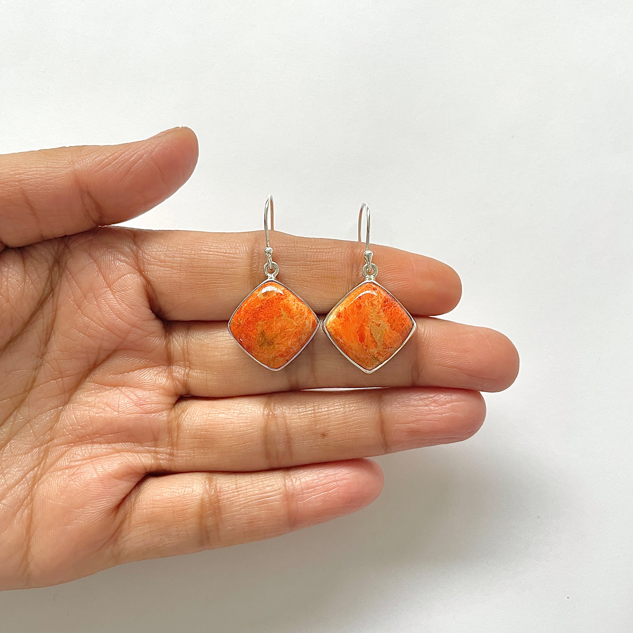 Sponge Coral Earring-(SPC-3-14)