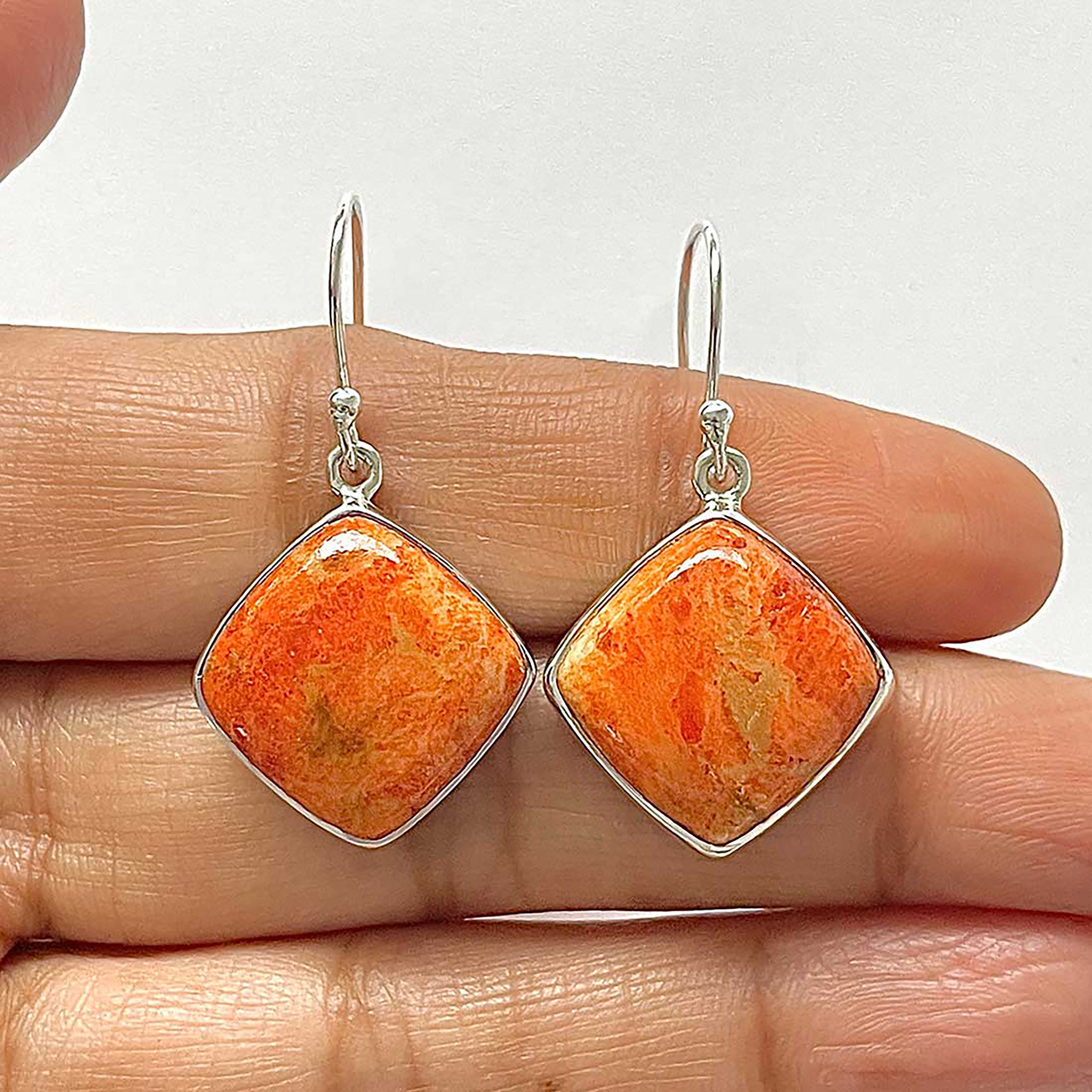 Sponge Coral Earring-(SPC-3-14)