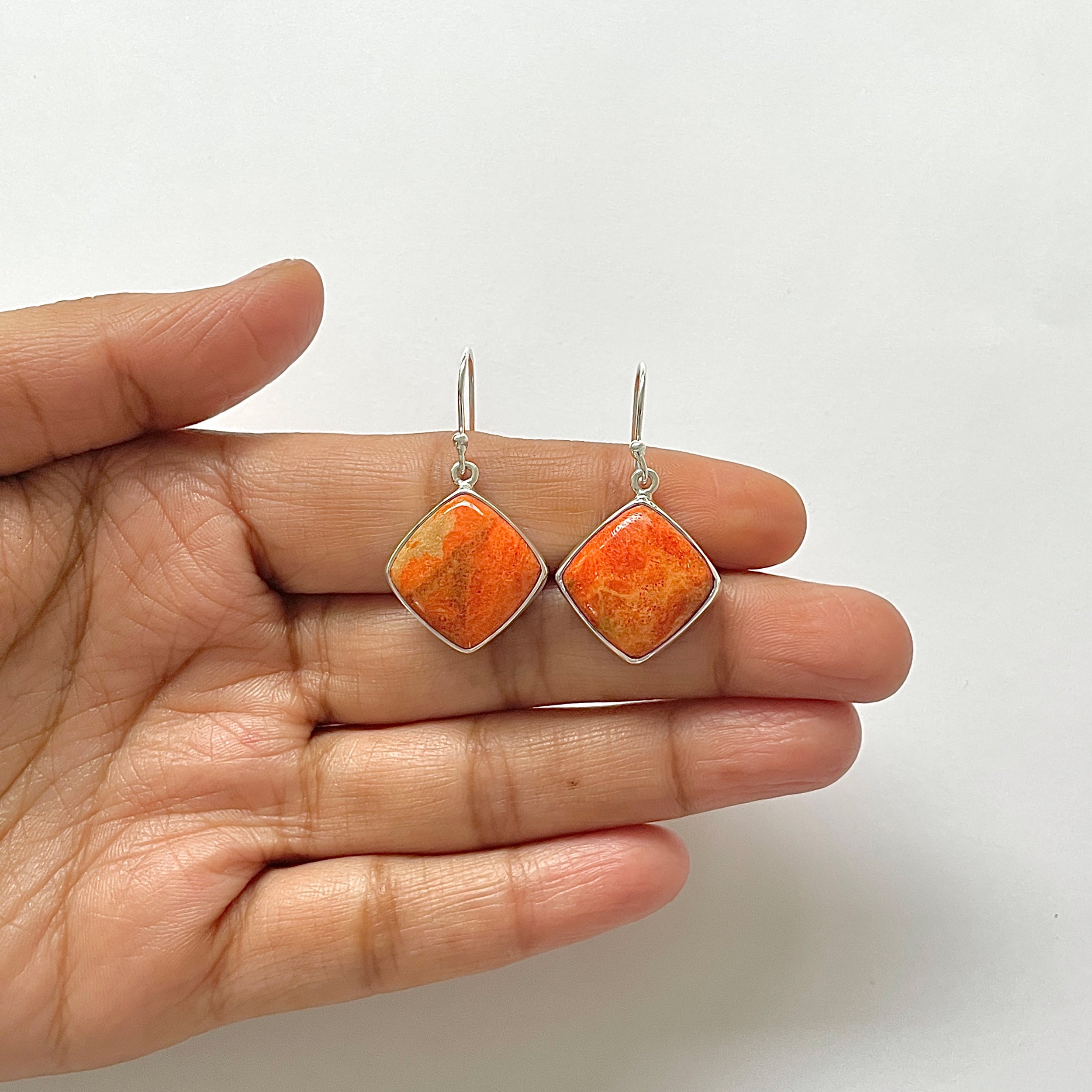 Sponge Coral Earring-(SPC-3-18)