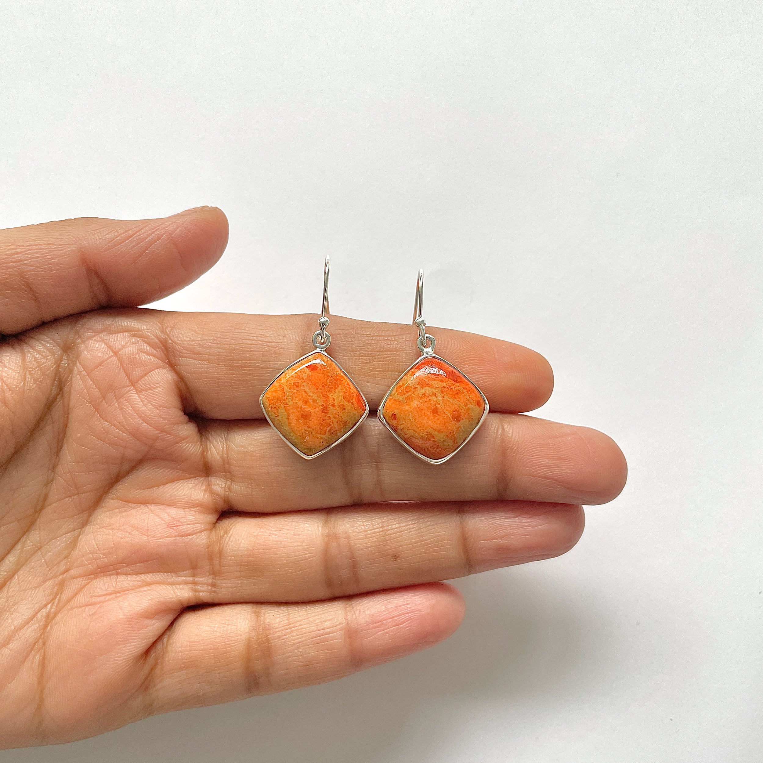 Sponge Coral Earring-(SPC-3-2)