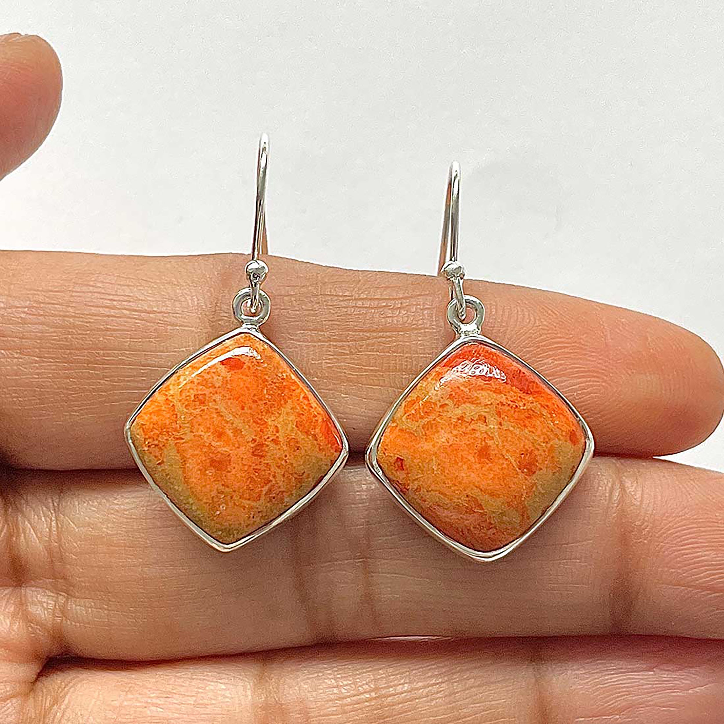 Sponge Coral Earring-(SPC-3-2)