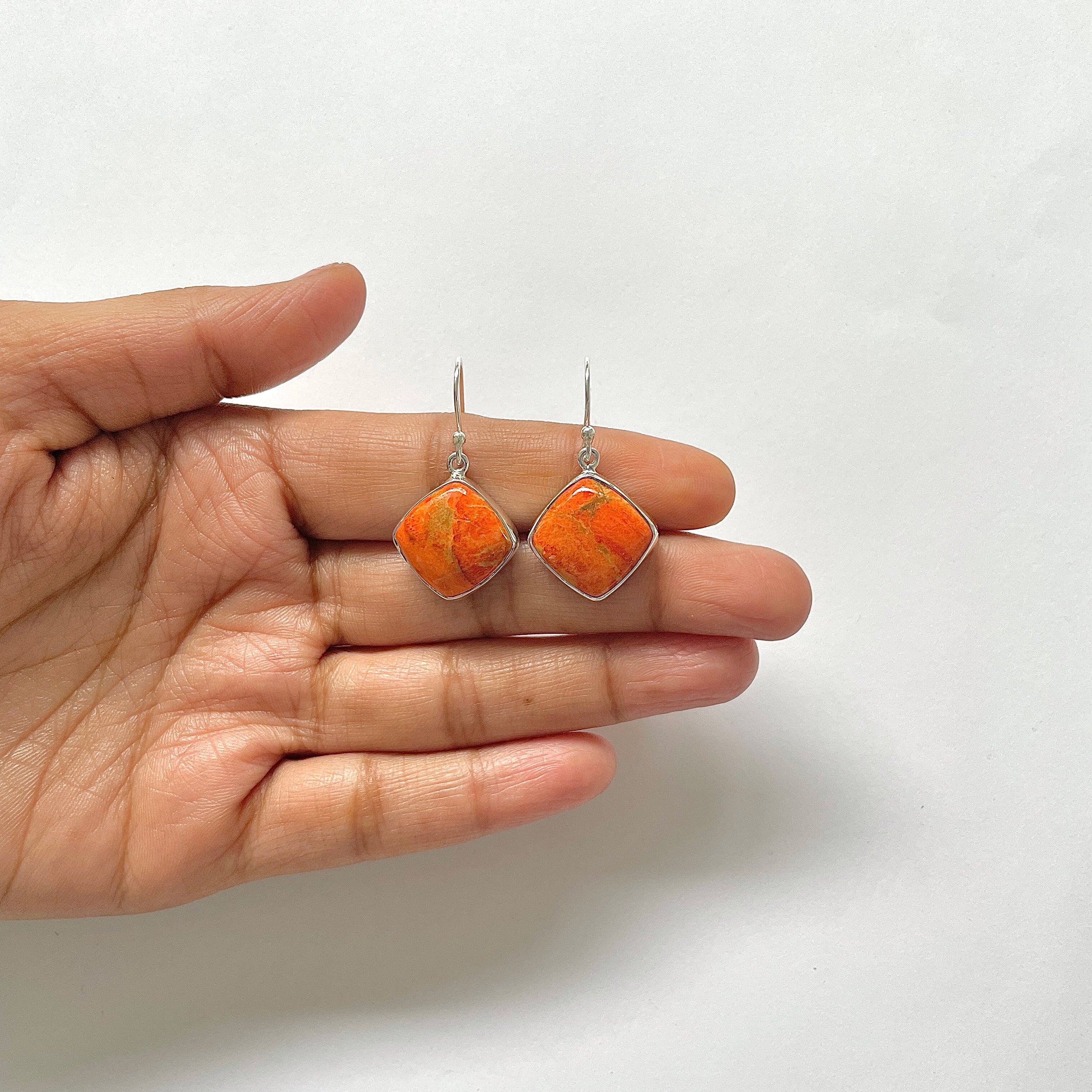 Sponge Coral Earring-(SPC-3-20)