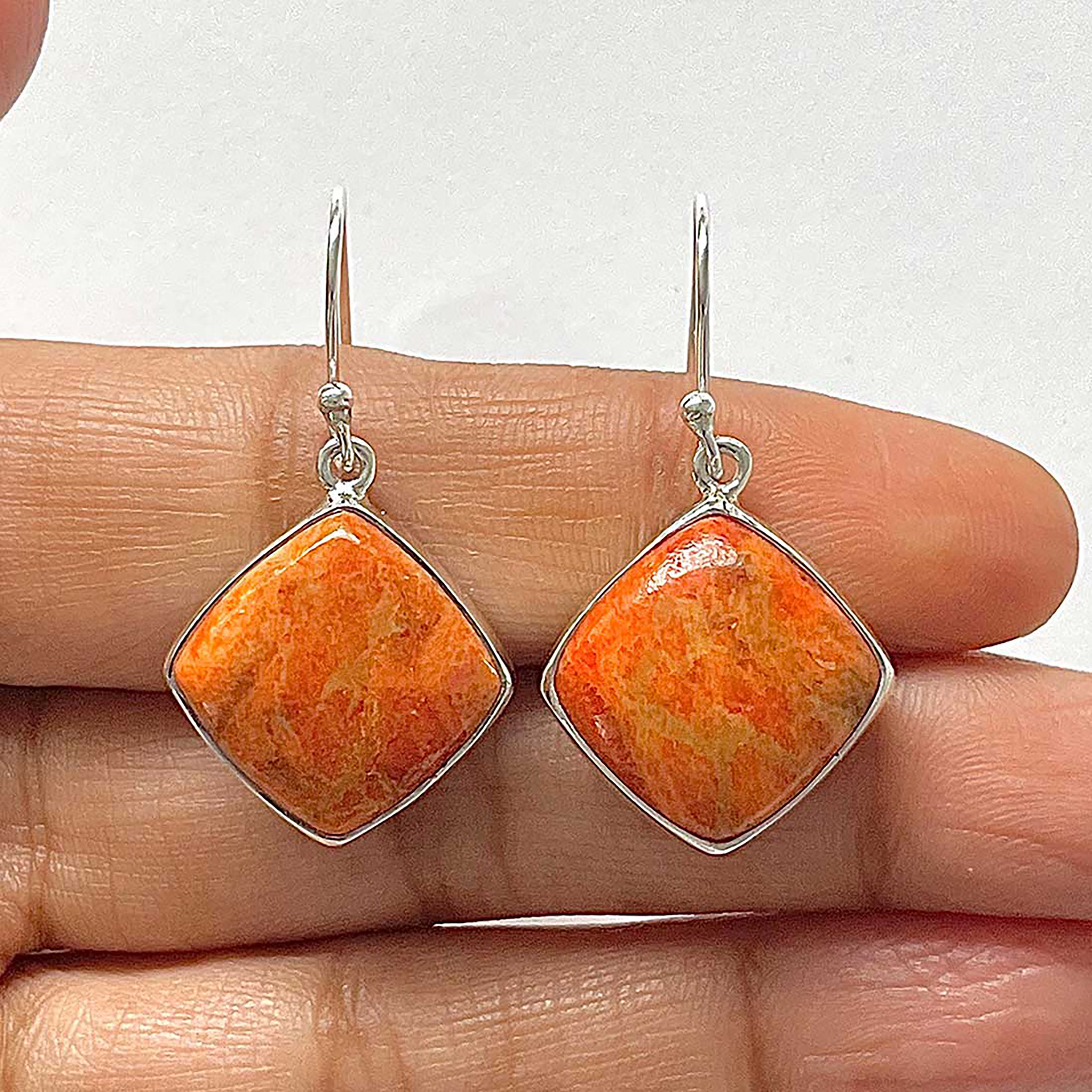 Sponge Coral Earring-(SPC-3-21)