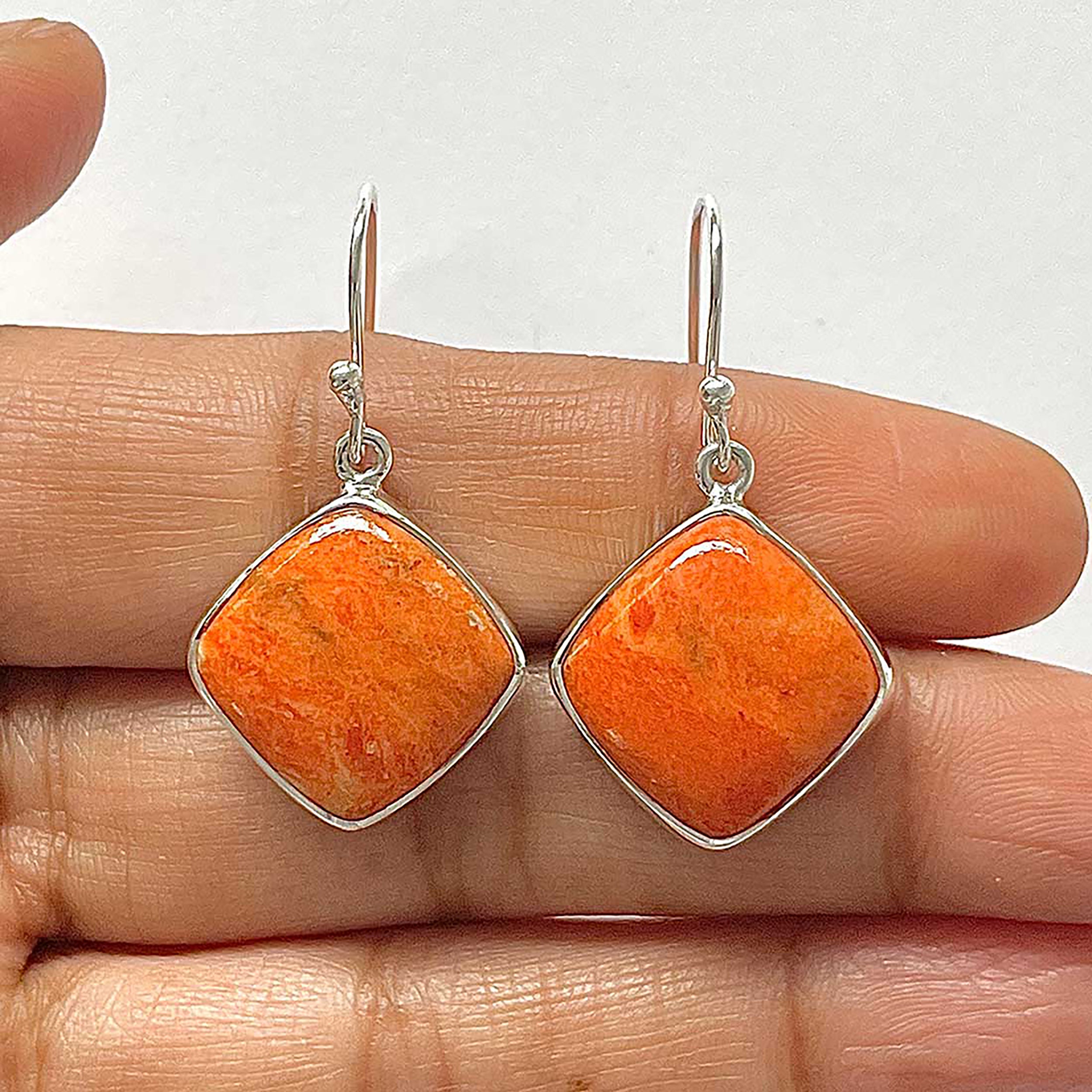 Sponge Coral Earring-(SPC-3-22)