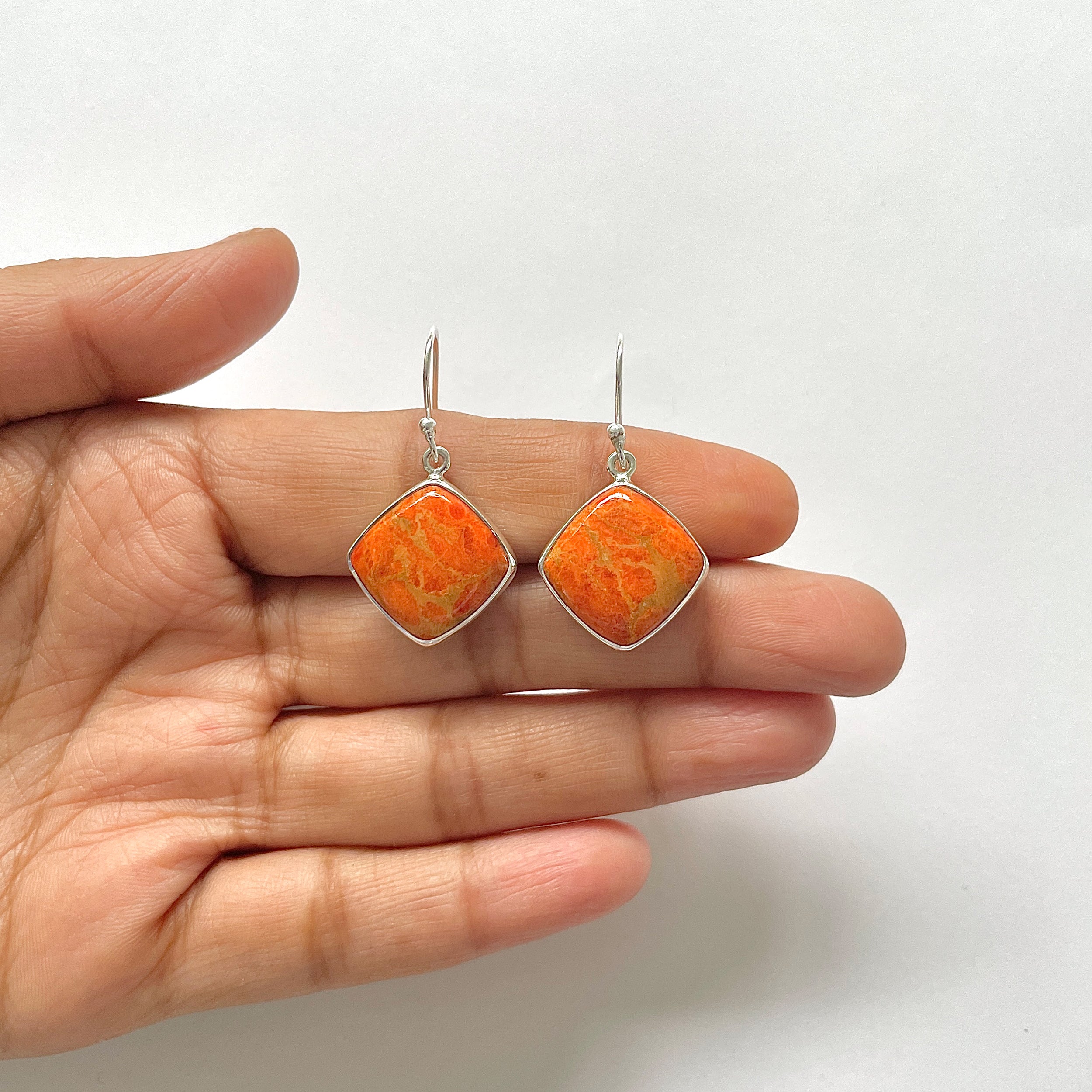 Sponge Coral Earring-(SPC-3-3)