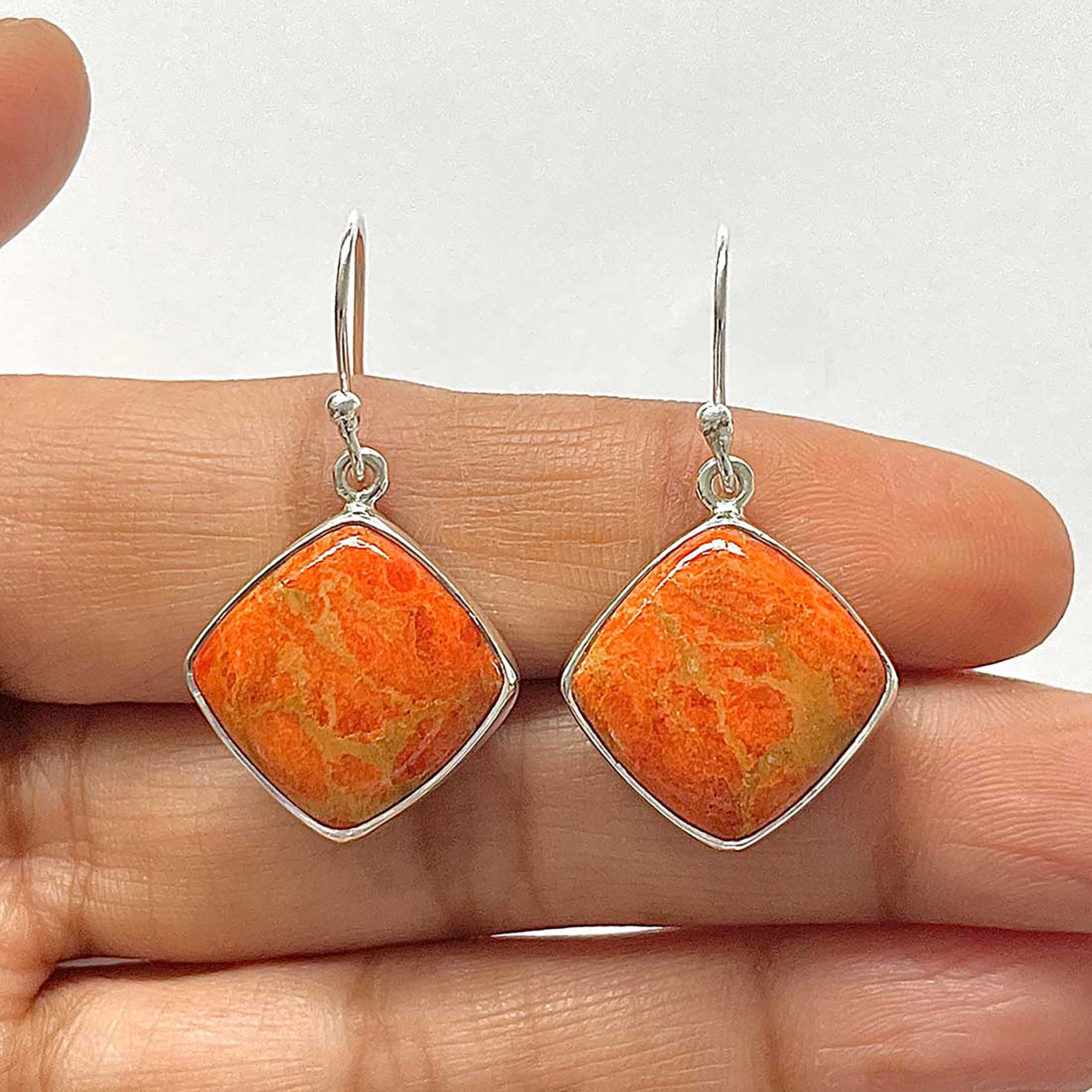 Sponge Coral Earring-(SPC-3-3)