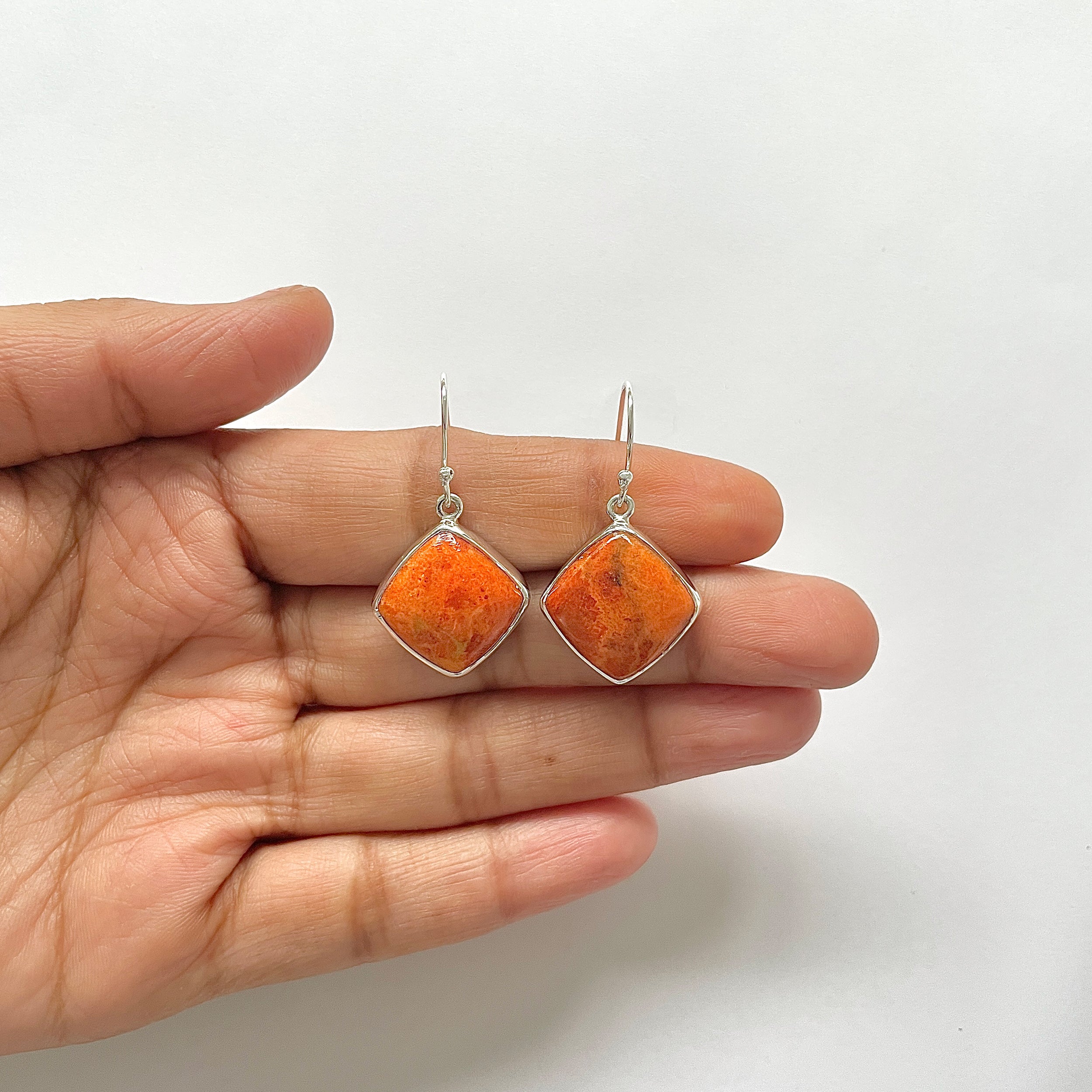 Sponge Coral Earring-(SPC-3-6)