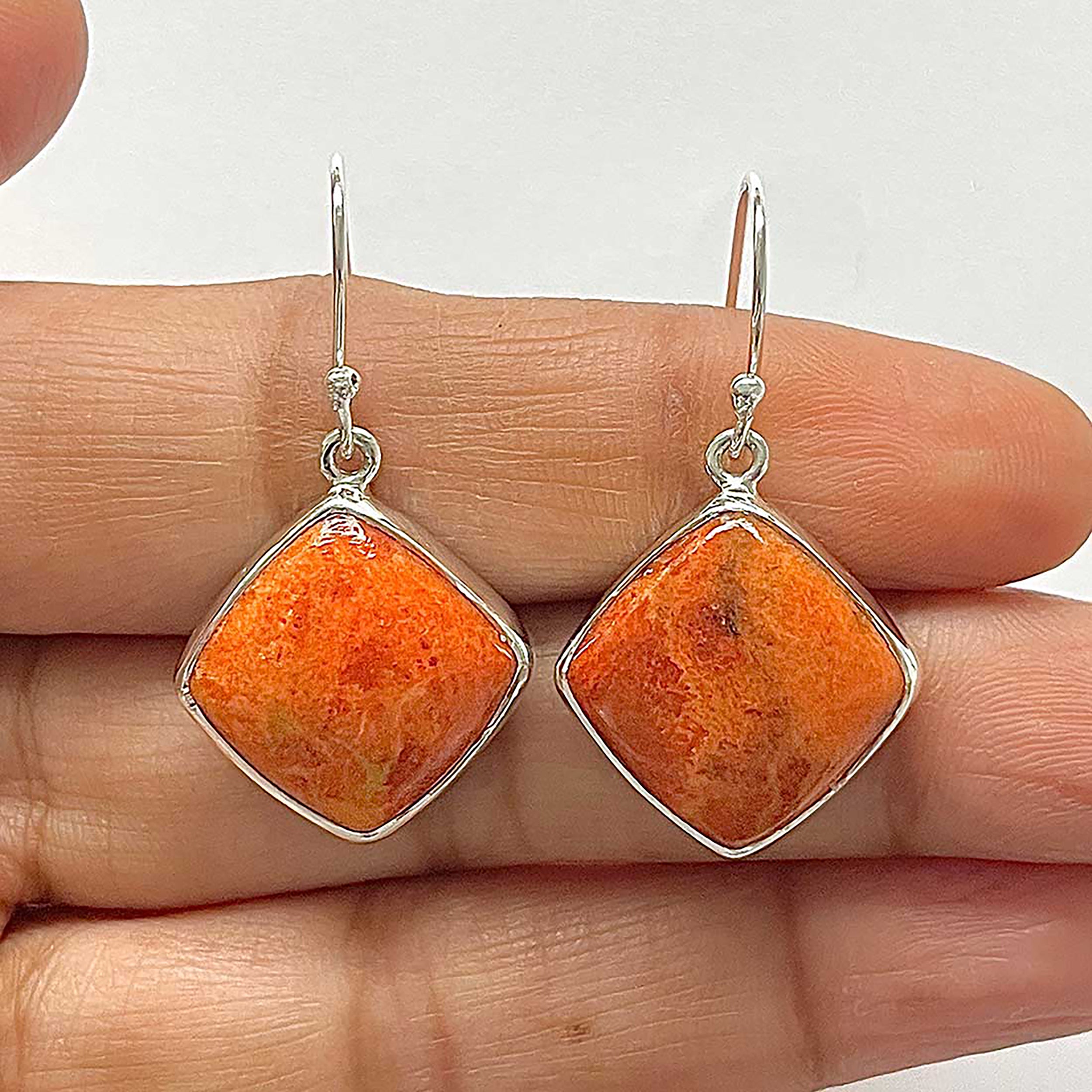 Sponge Coral Earring-(SPC-3-6)