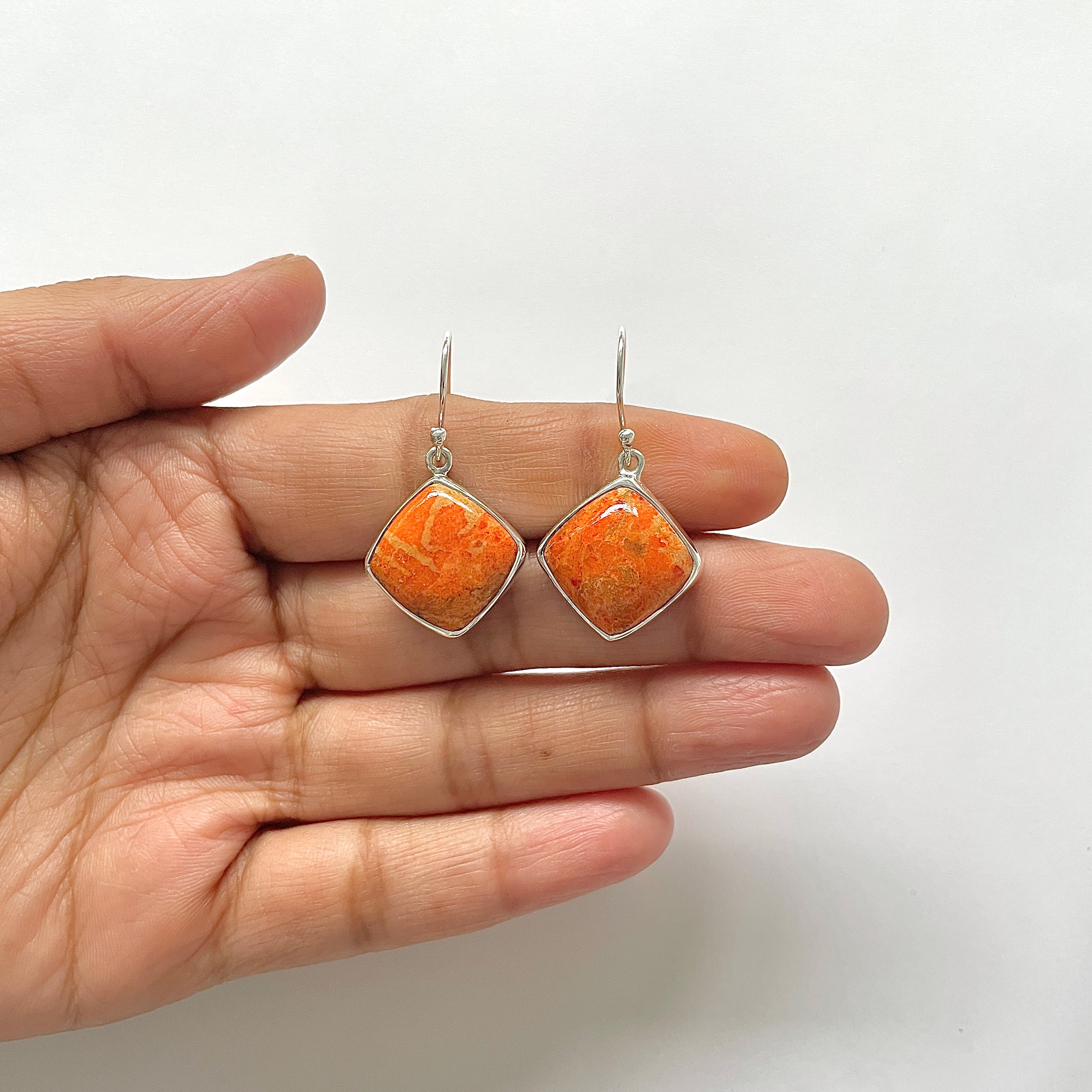 Sponge Coral Earring-(SPC-3-7)
