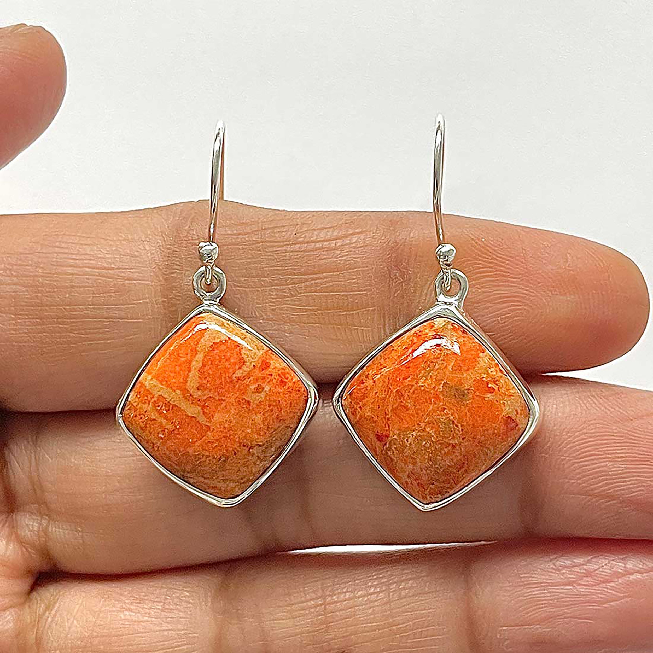 Sponge Coral Earring-(SPC-3-7)