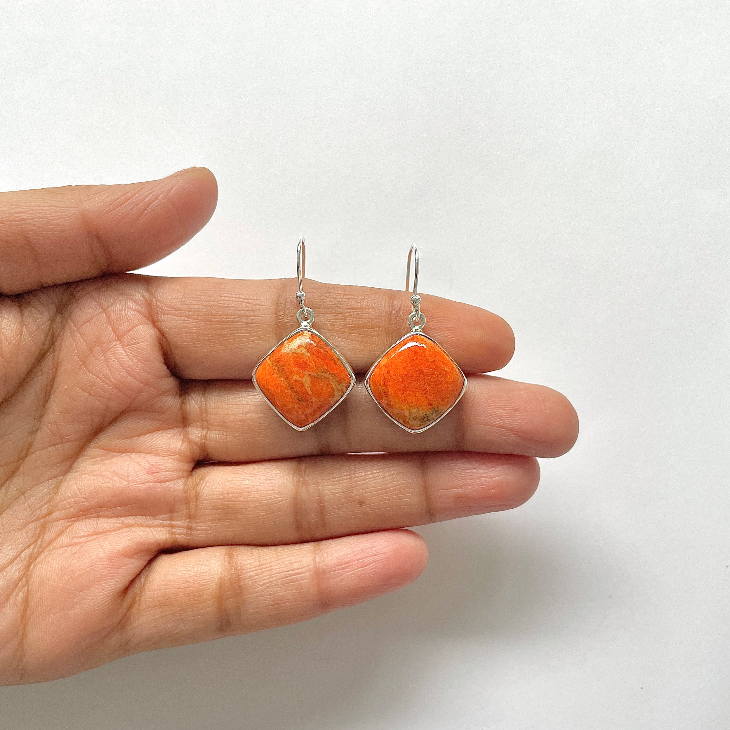 Sponge Coral Earring-(SPC-3-9)