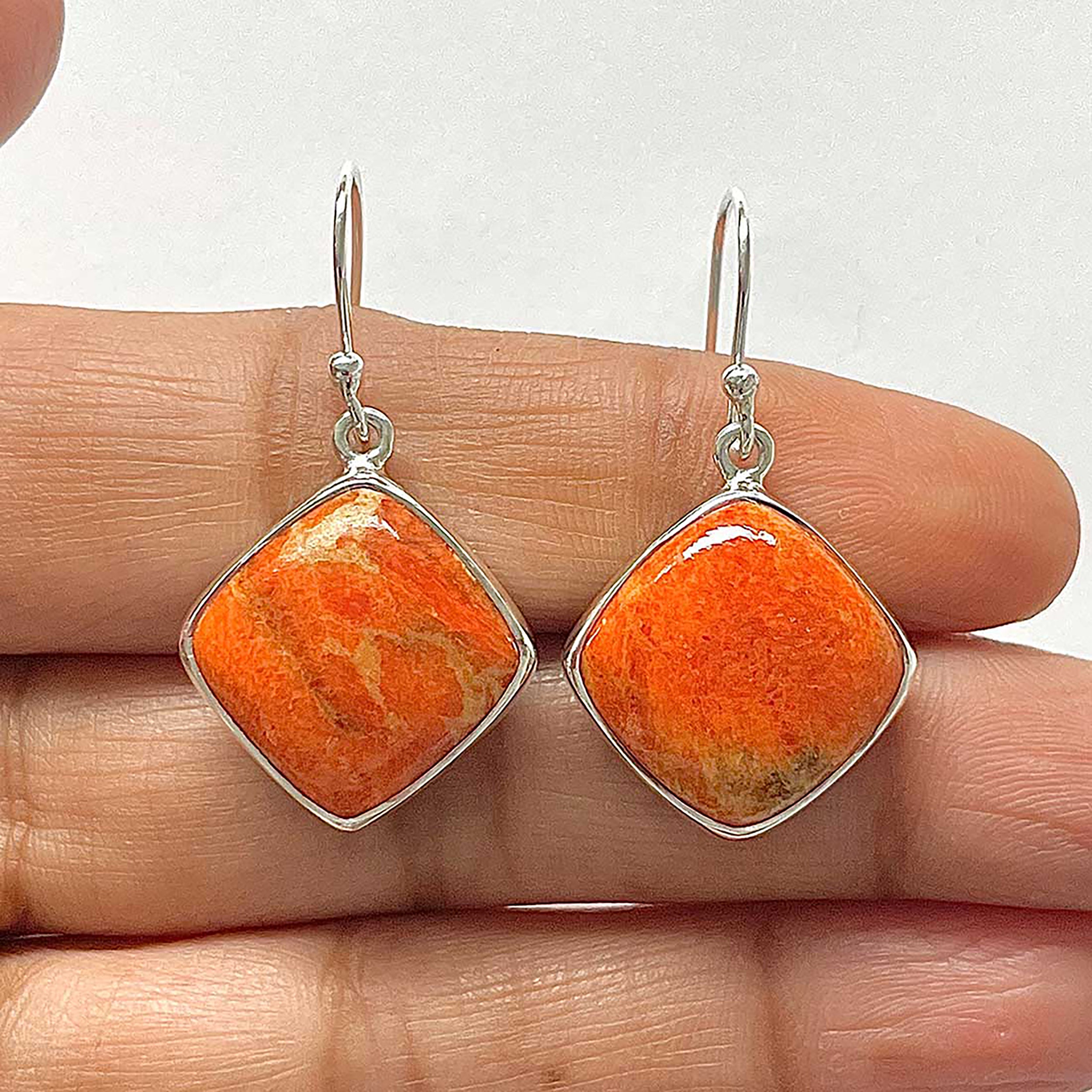 Sponge Coral Earring-(SPC-3-9)