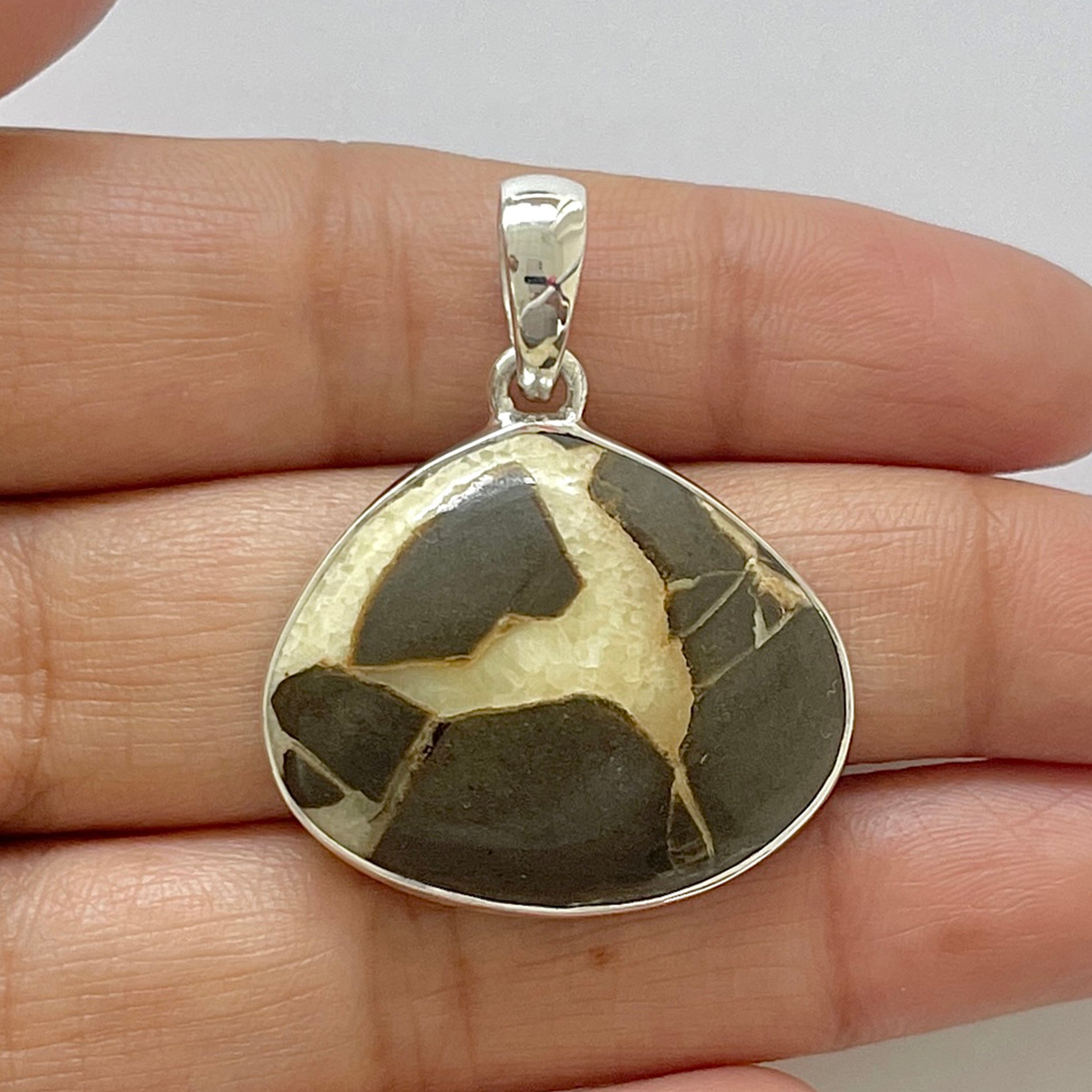 Septarian Rhyolite Pendant-(SPR-1-13)