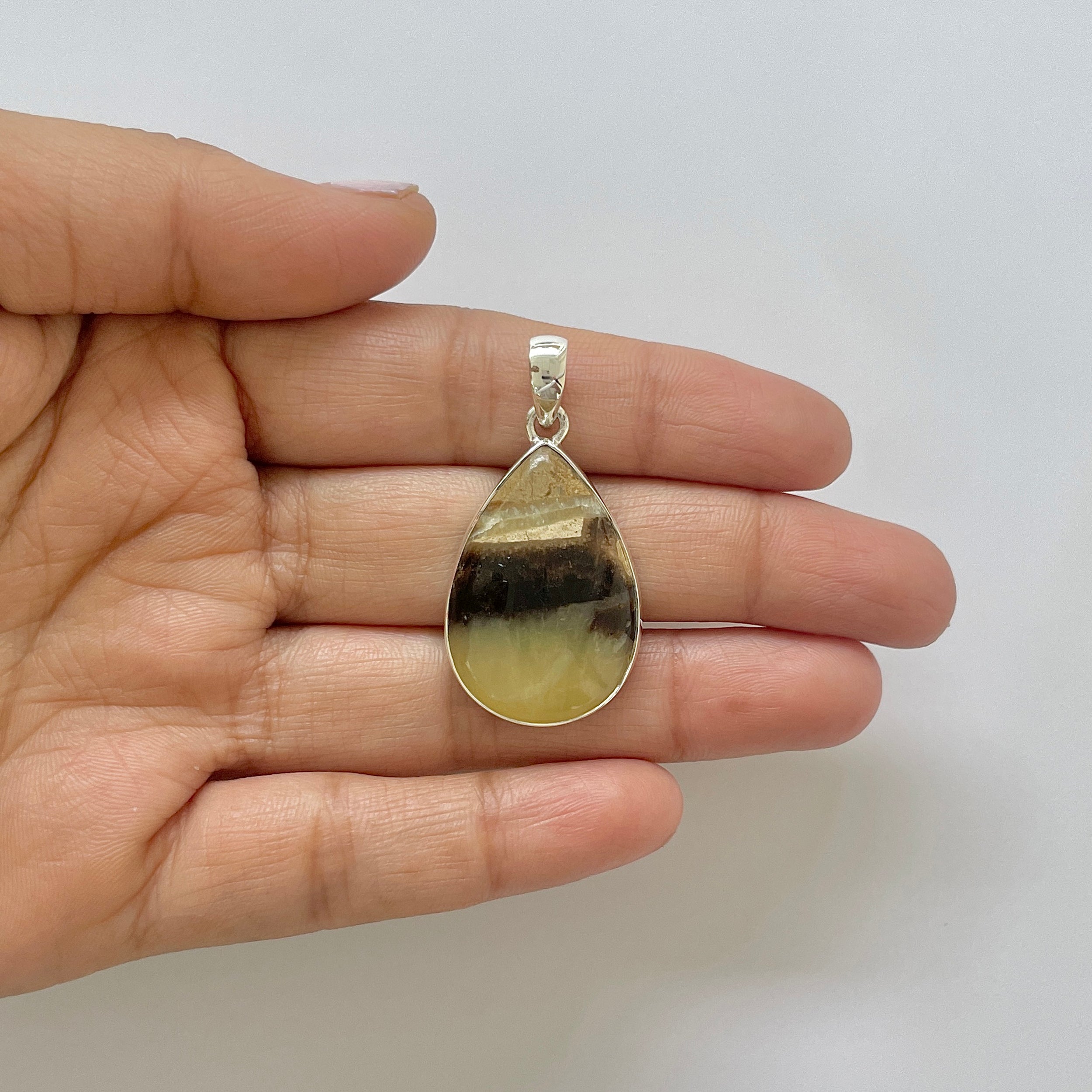 Septarian Rhyolite Pendant-(SPR-1-2)