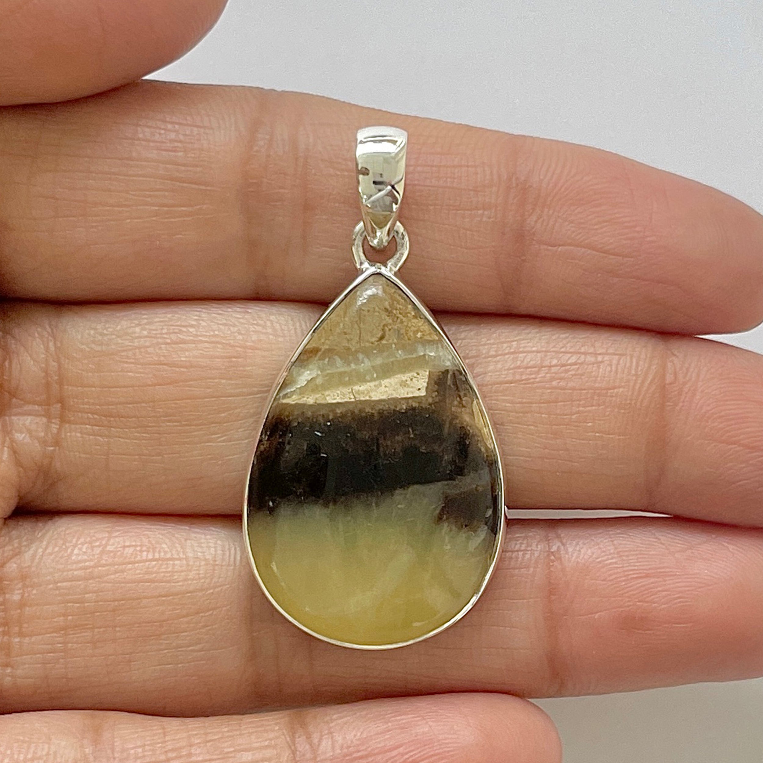 Septarian Rhyolite Pendant-(SPR-1-2)