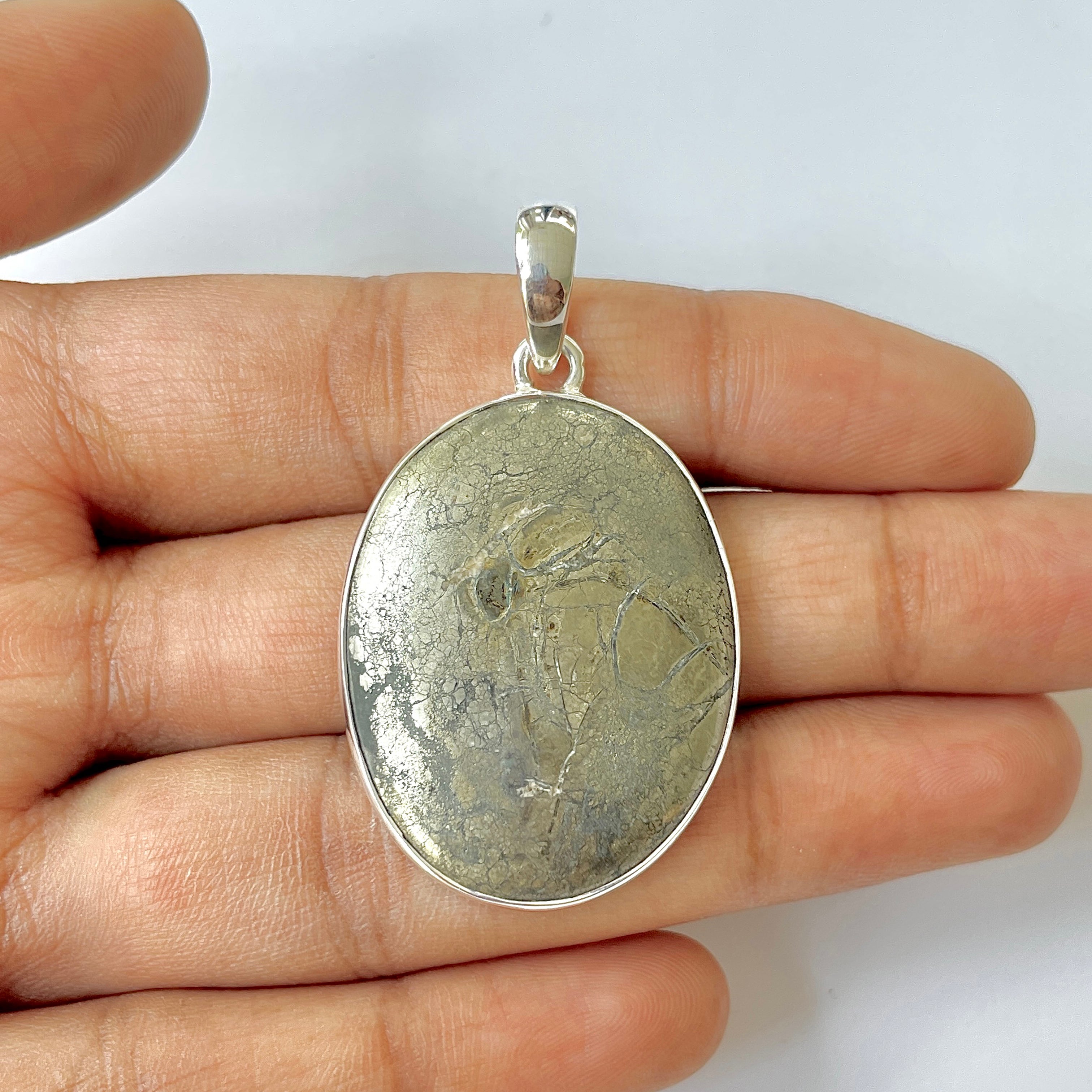 Septarian Rhyolite Pendant-(SPR-1-27)