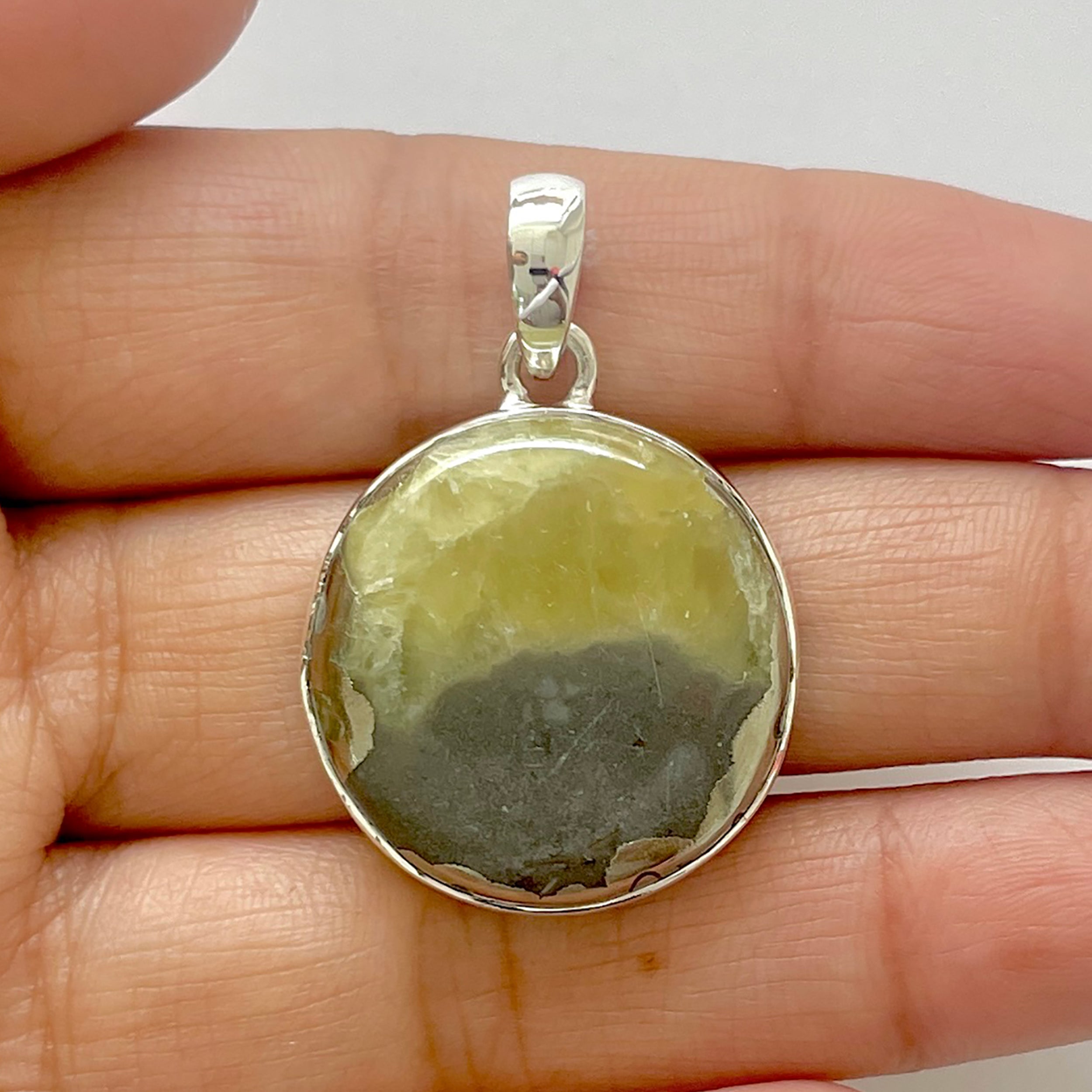 Septarian Rhyolite Pendant-(SPR-1-37)