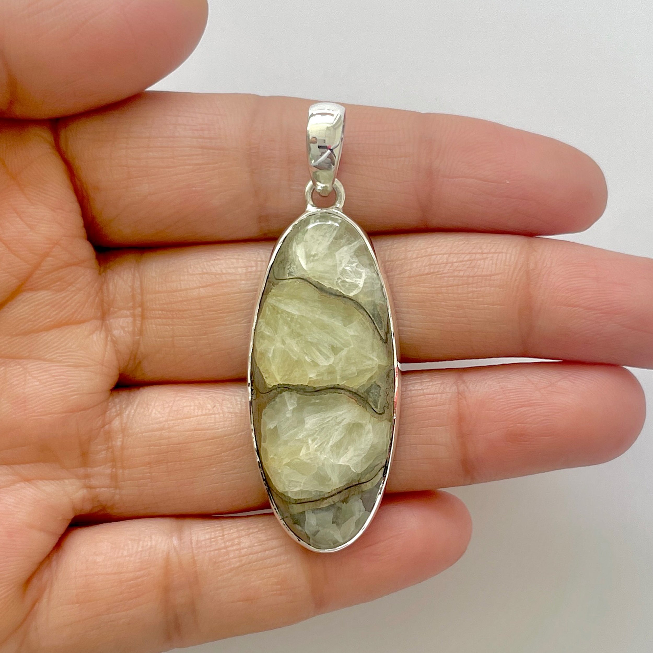 Septarian Rhyolite Pendant-(SPR-1-39)