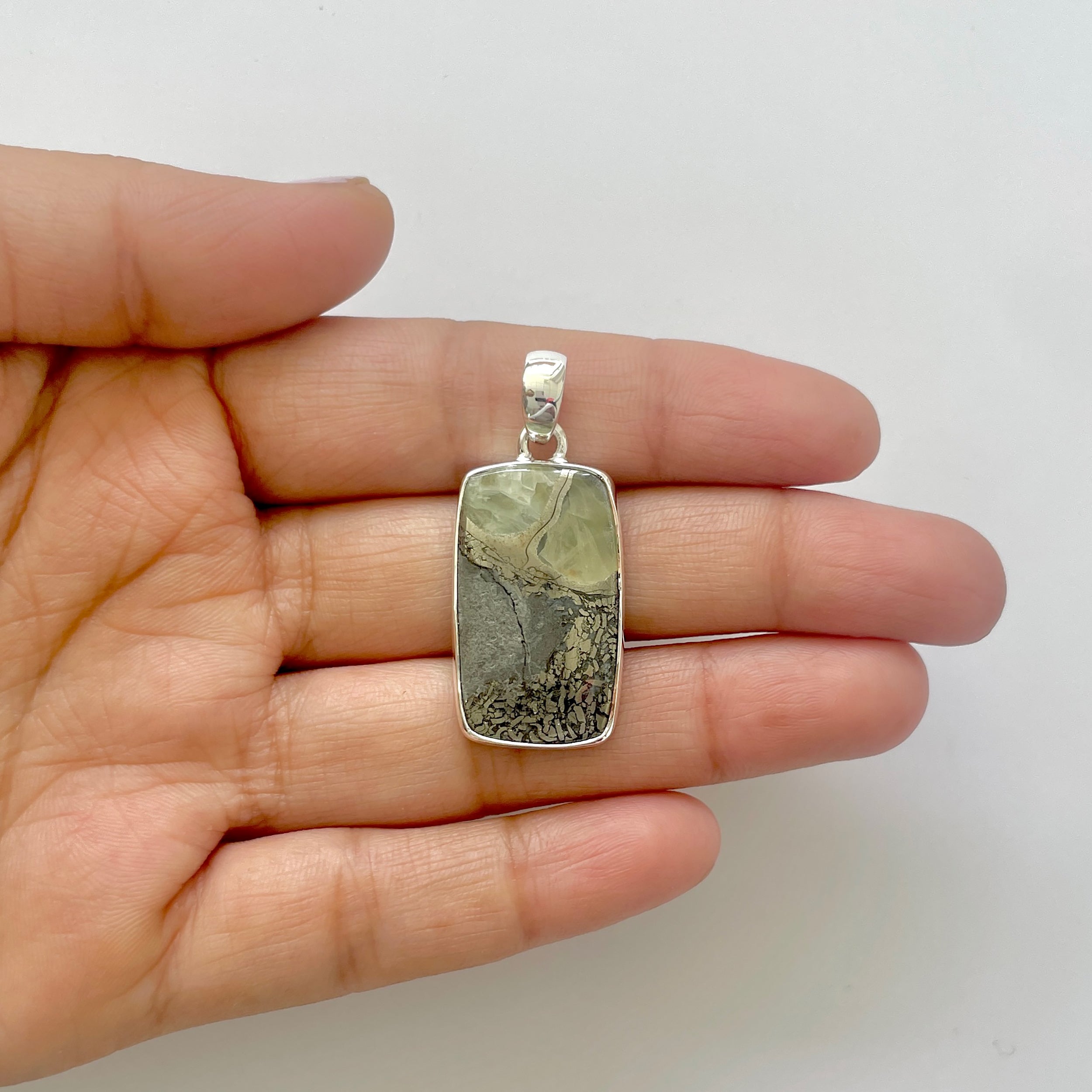 Septarian Rhyolite Pendant-(SPR-1-43)