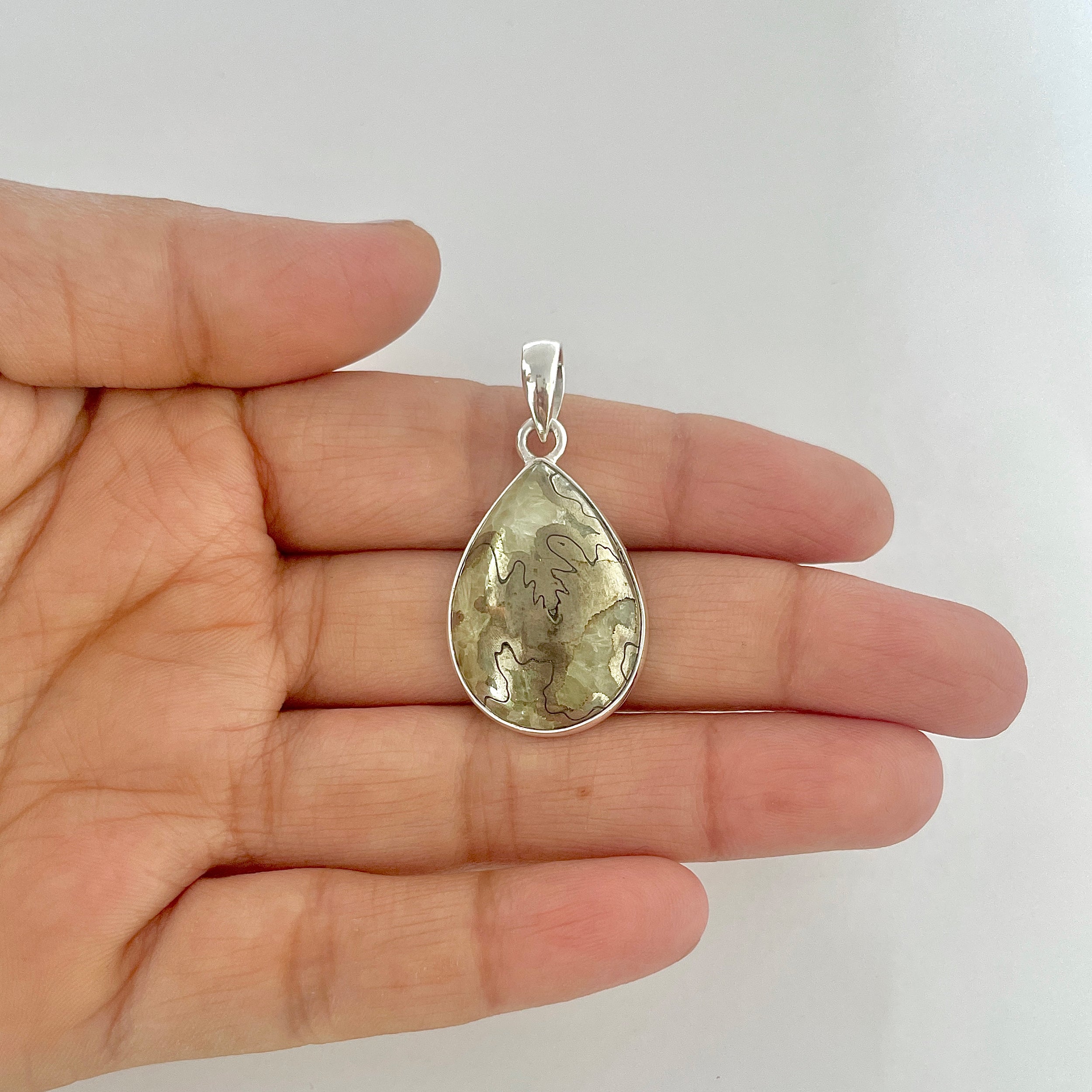 Septarian Rhyolite Pendant-(SPR-1-48)