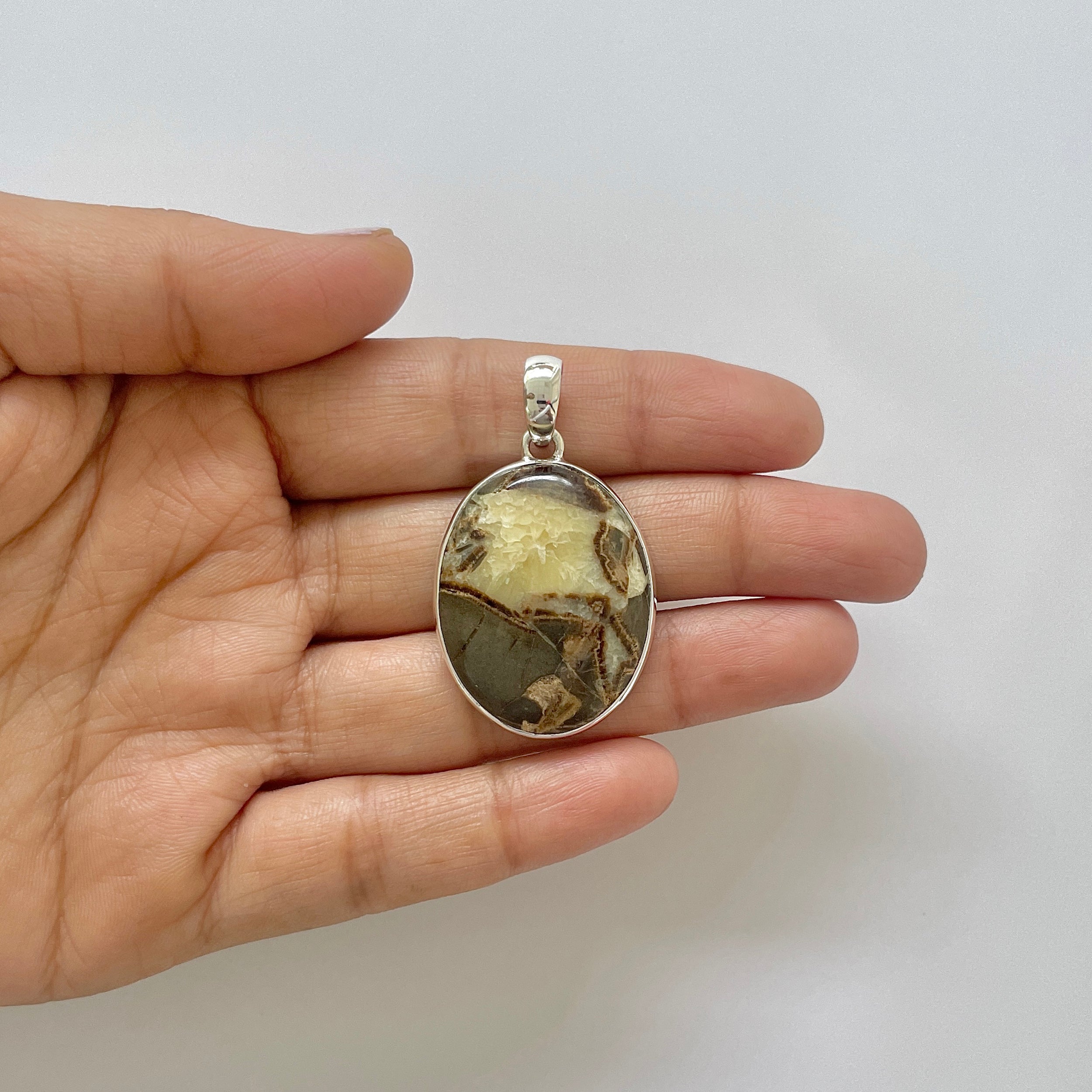 Septarian Rhyolite Pendant-(SPR-1-5)