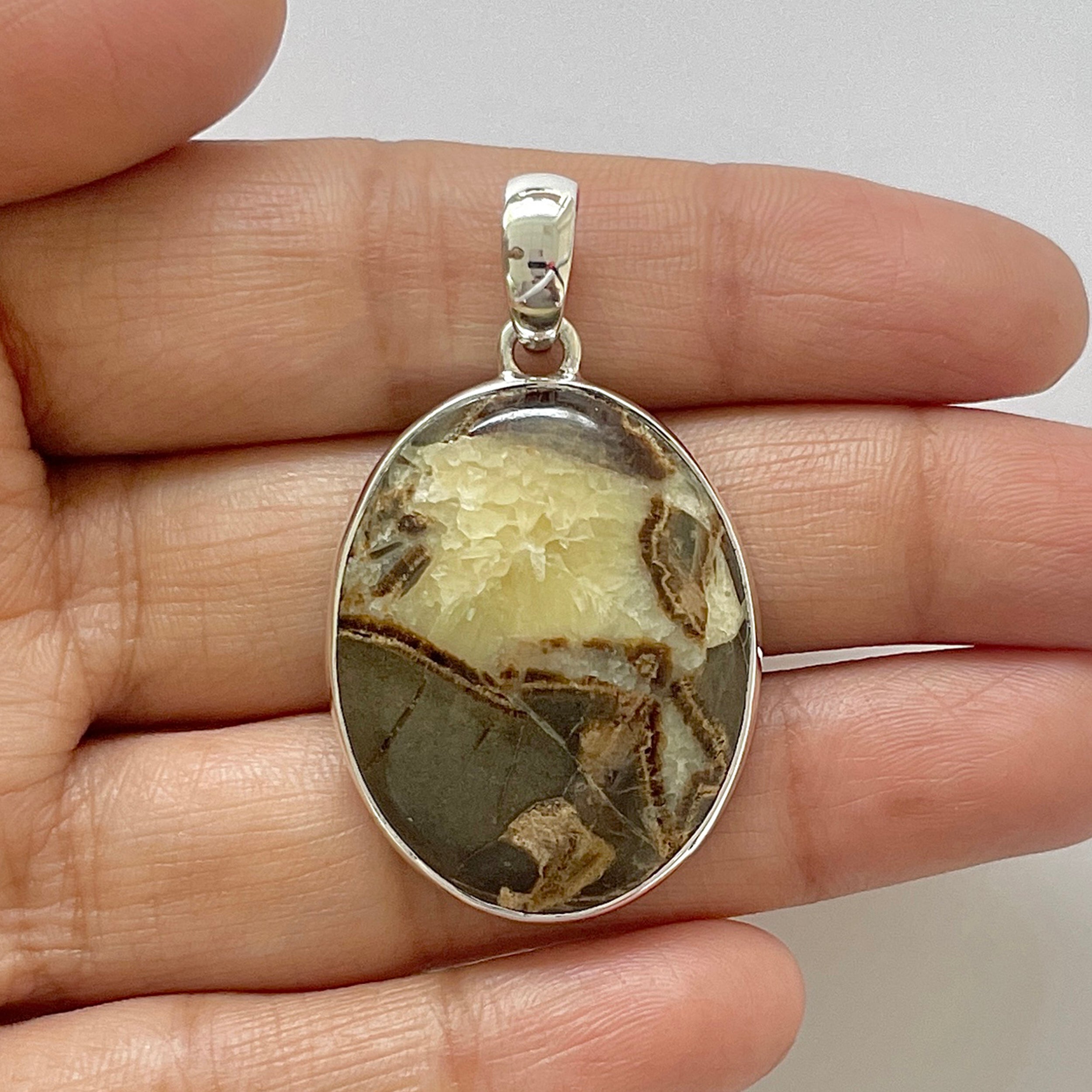 Septarian Rhyolite Pendant-(SPR-1-5)