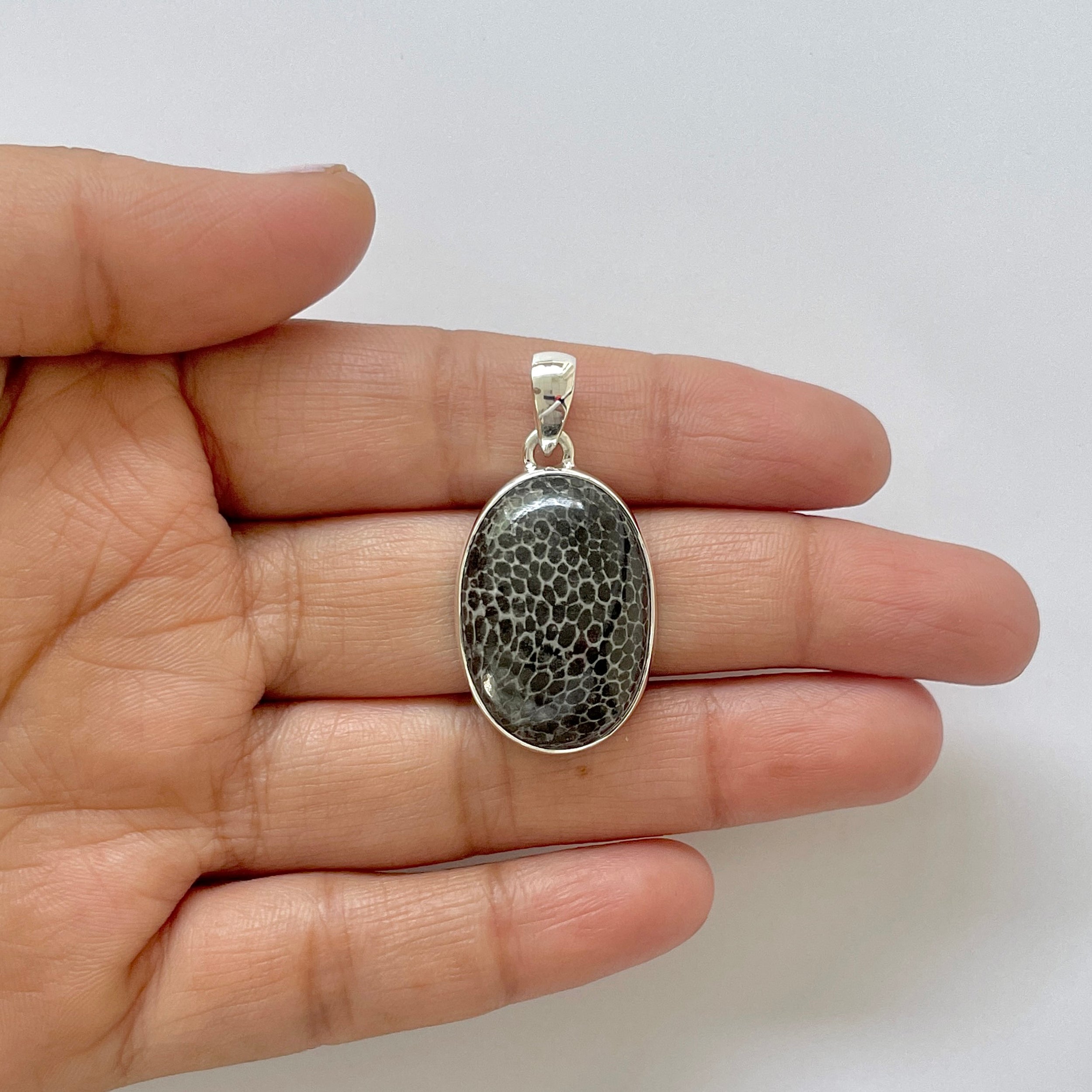 Stingray Coral Pendant-(SRC-1-2)