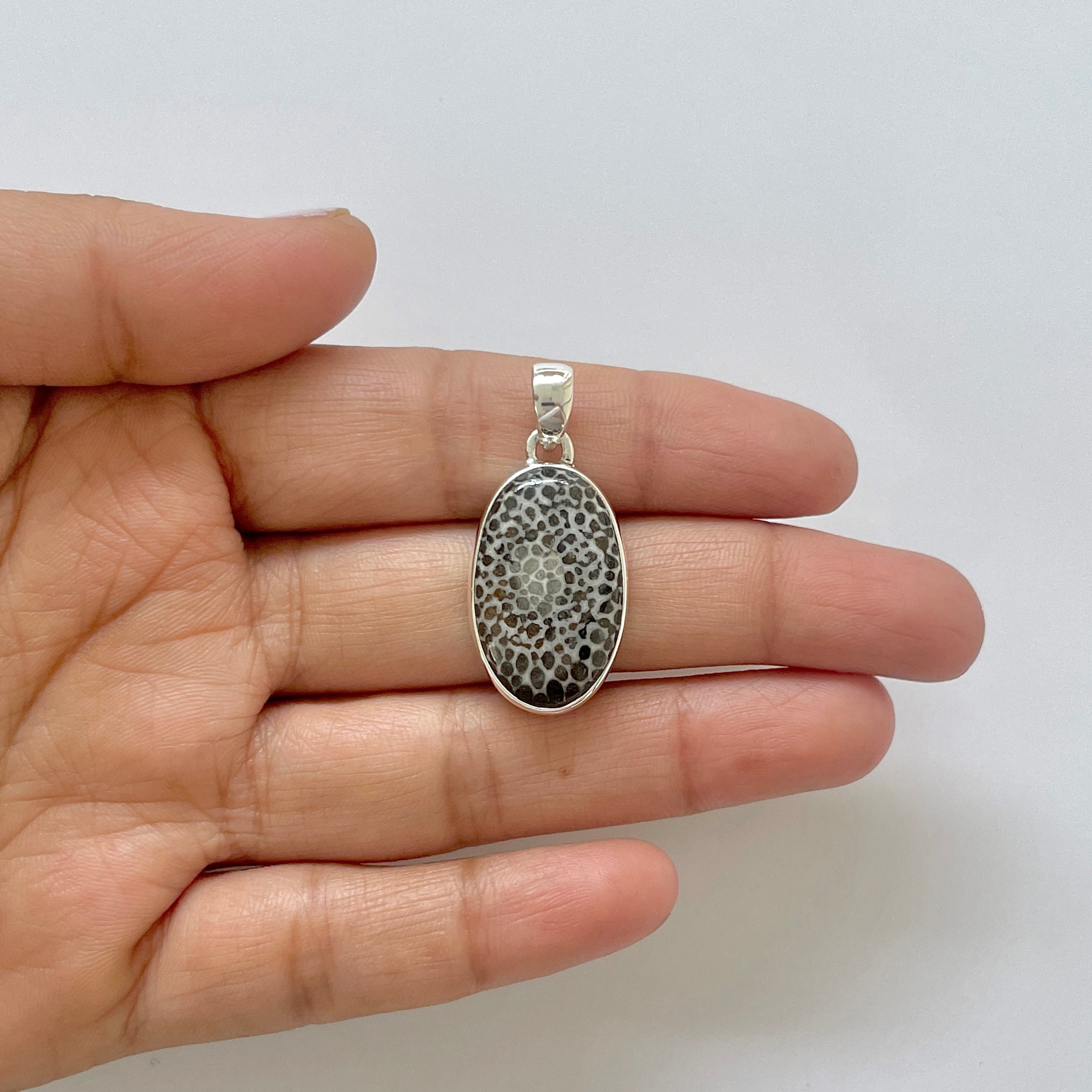 Stingray Coral Pendant-(SRC-1-3)
