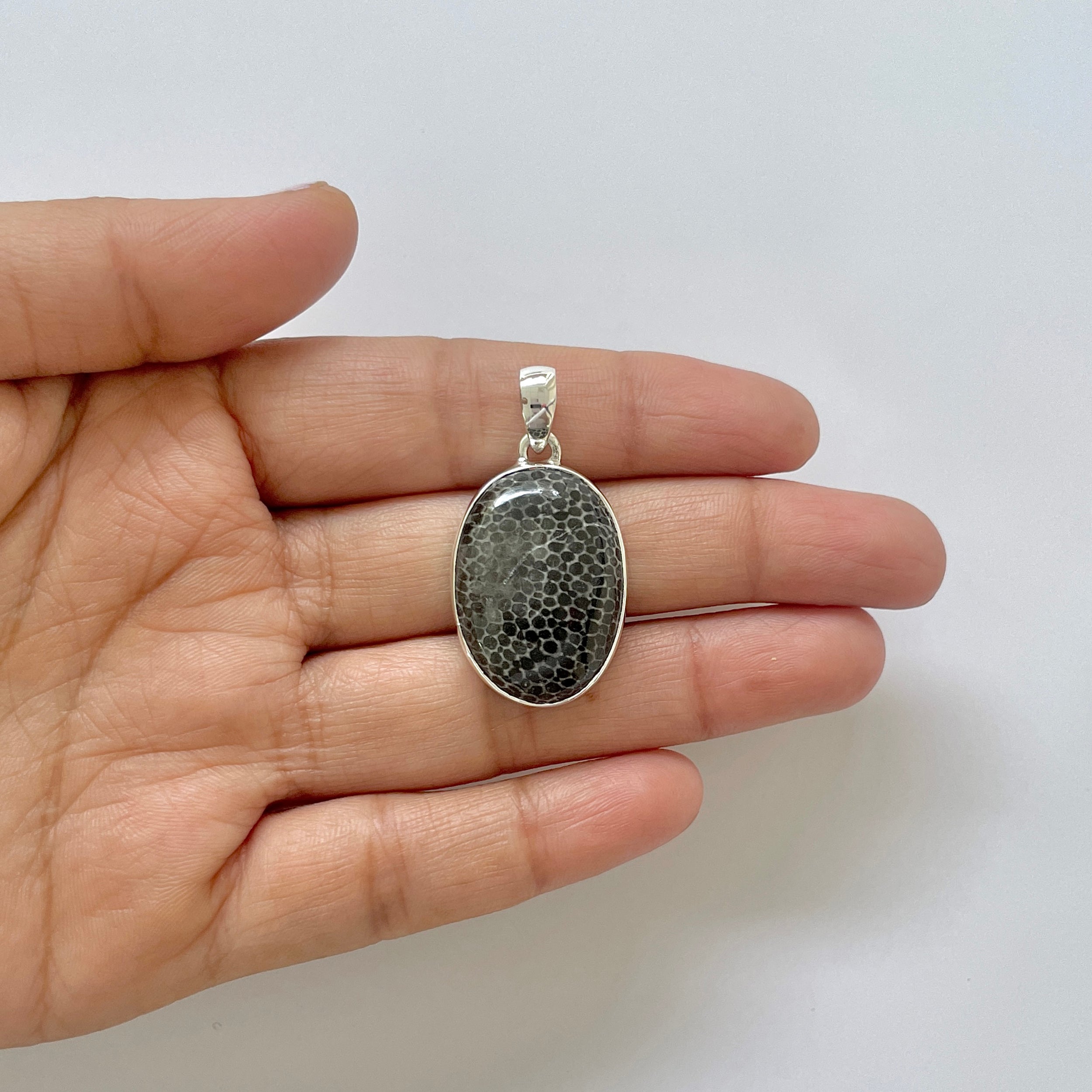 Stingray Coral Pendant-(SRC-1-5)