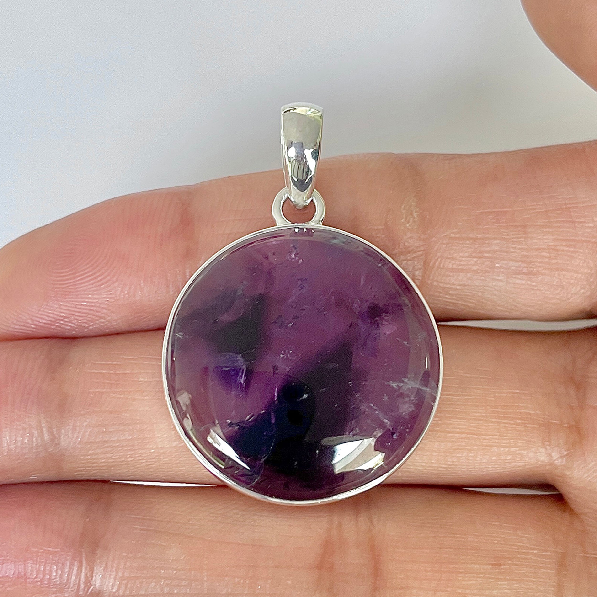 Star Amethyst Pendant-(STA-1-10)