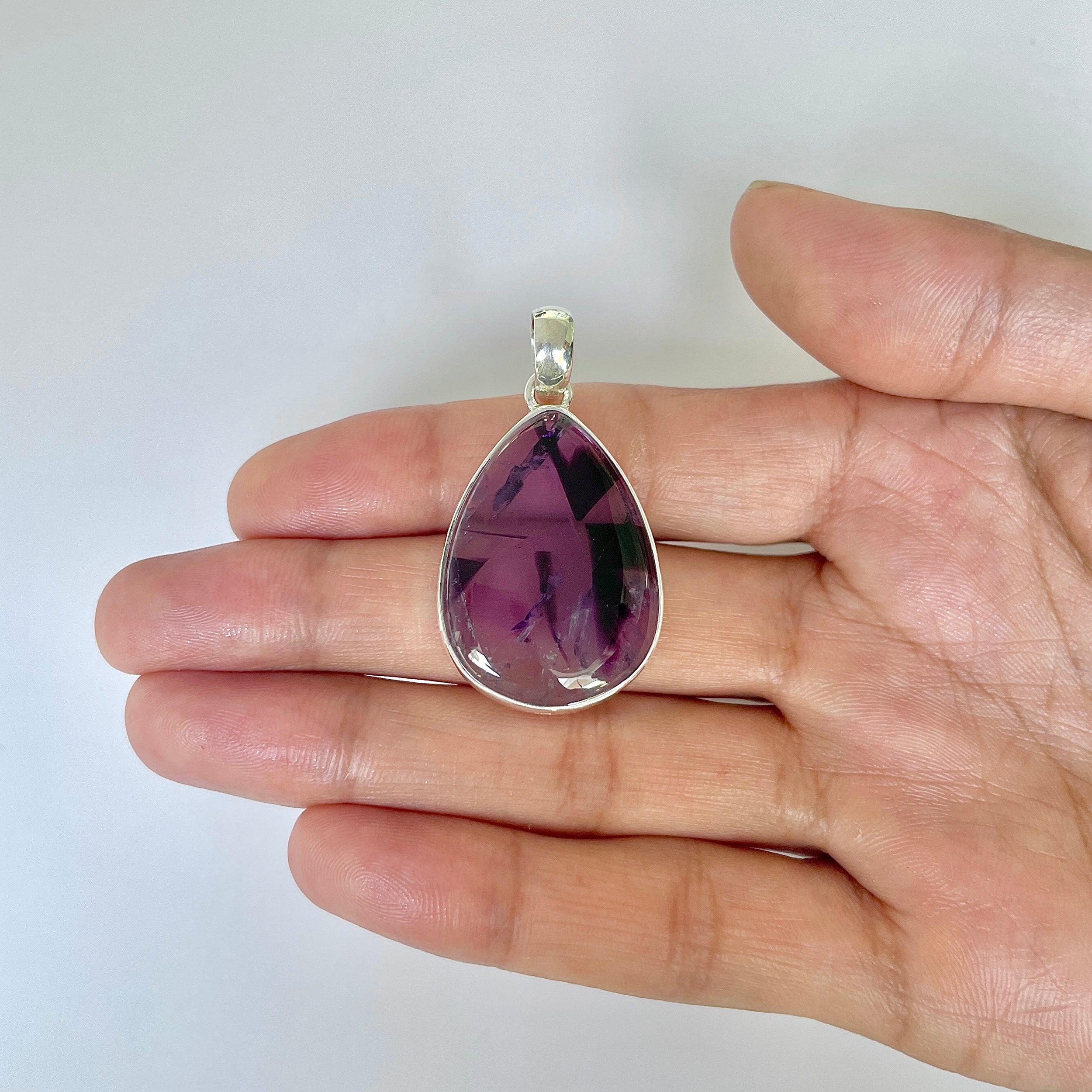 Star Amethyst Pendant-(STA-1-11)