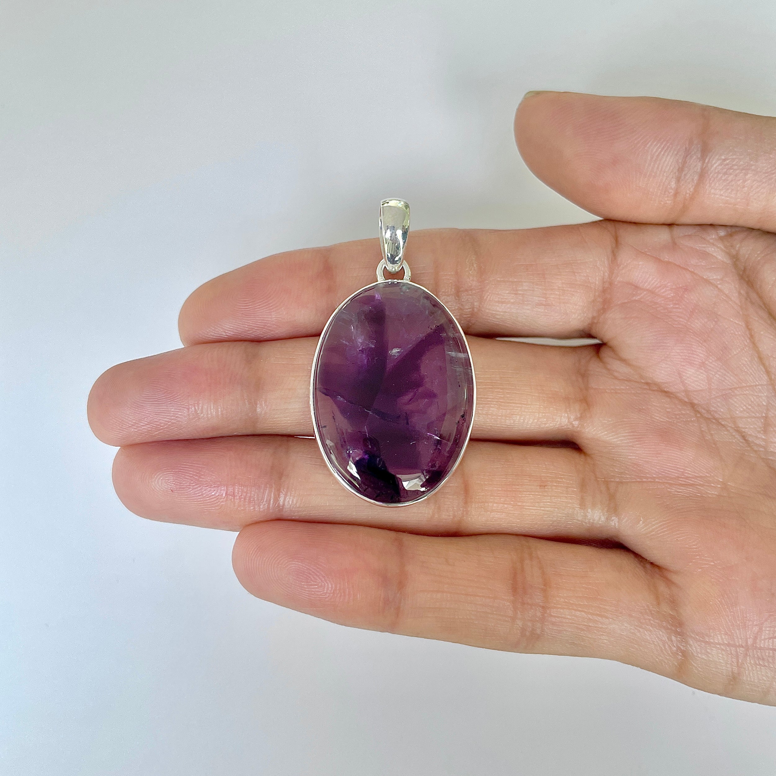 Star Amethyst Pendant-(STA-1-20)