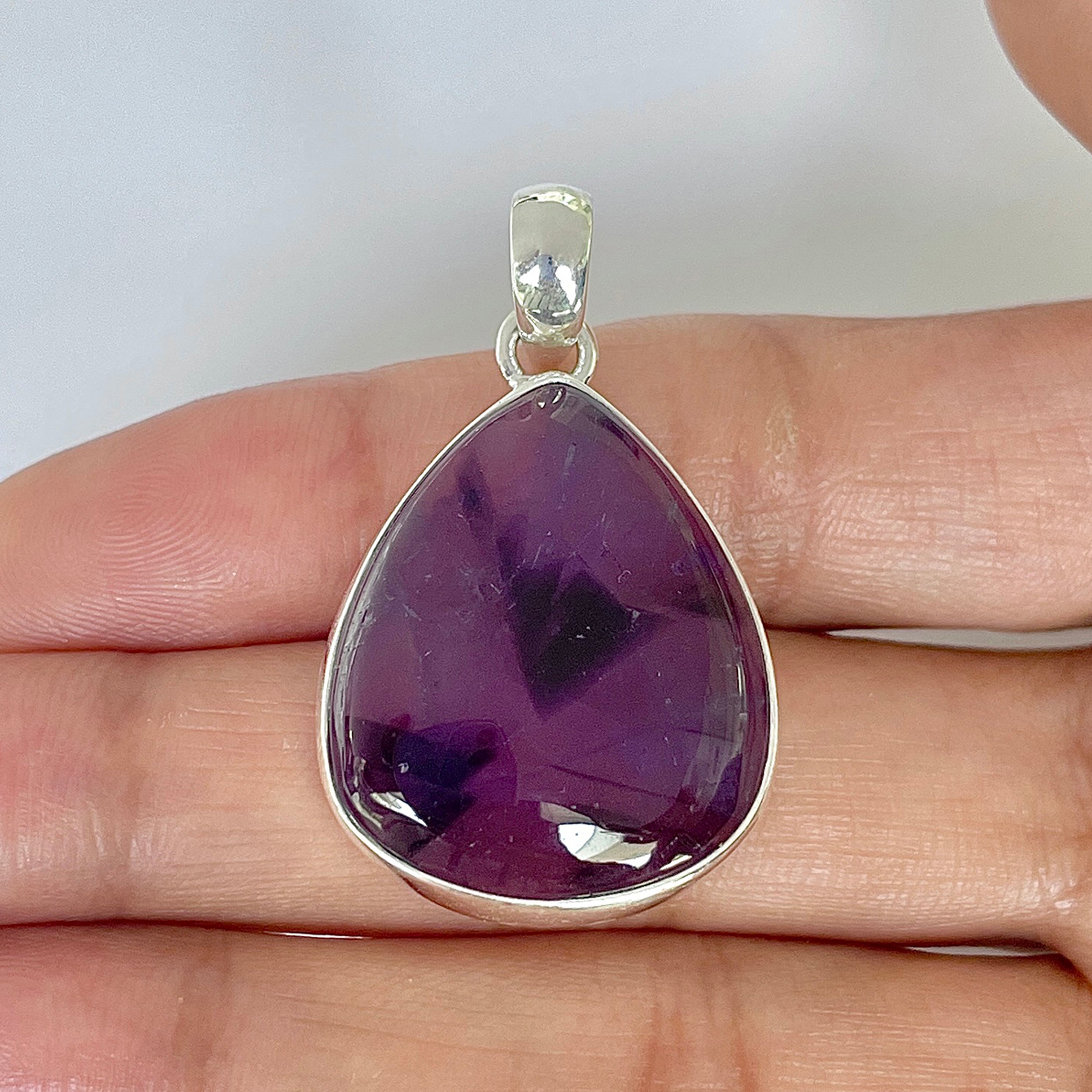 Star Amethyst Pendant-(STA-1-21)