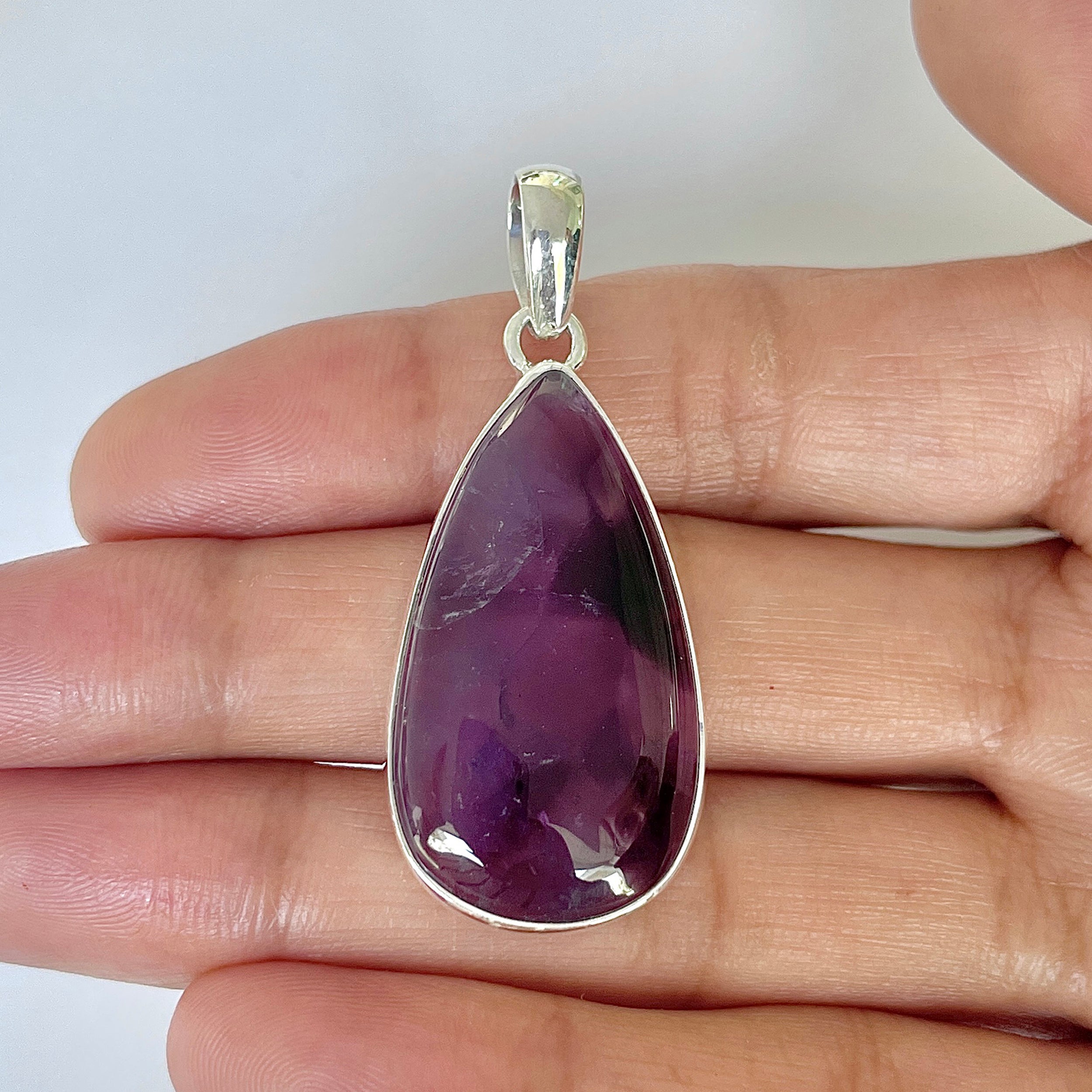 Star Amethyst Pendant-(STA-1-24)