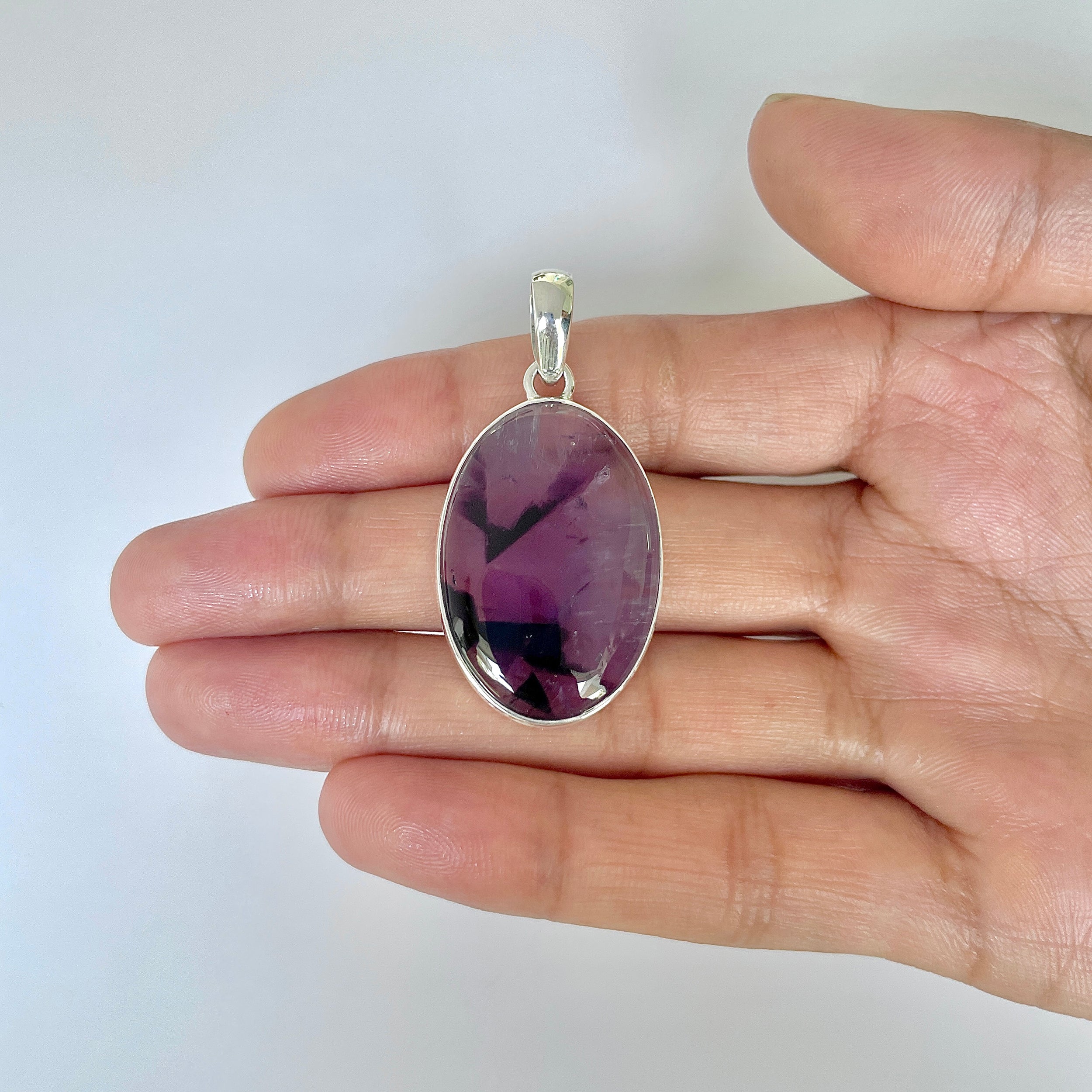 Star Amethyst Pendant-(STA-1-25)