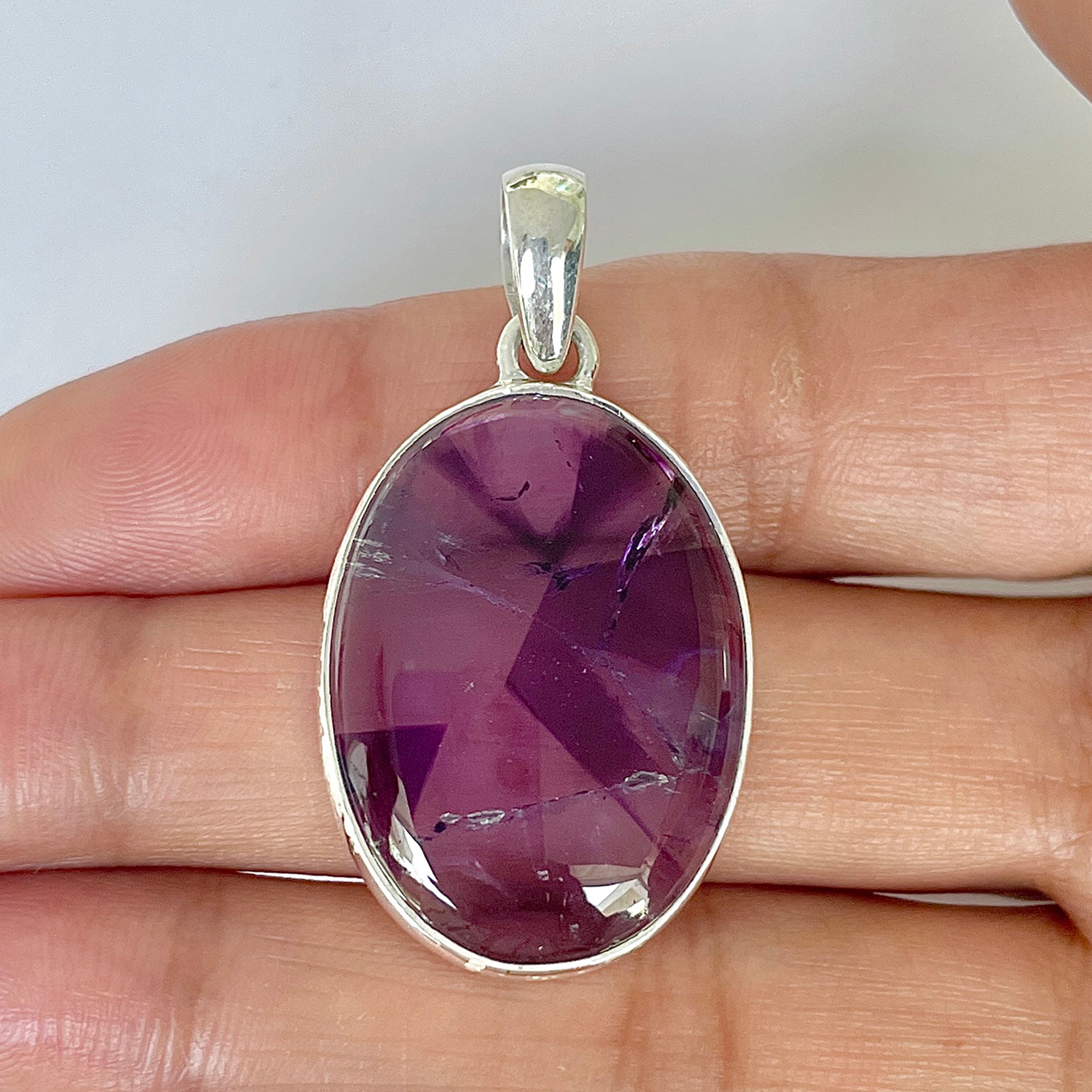 Star Amethyst Pendant-(STA-1-3)
