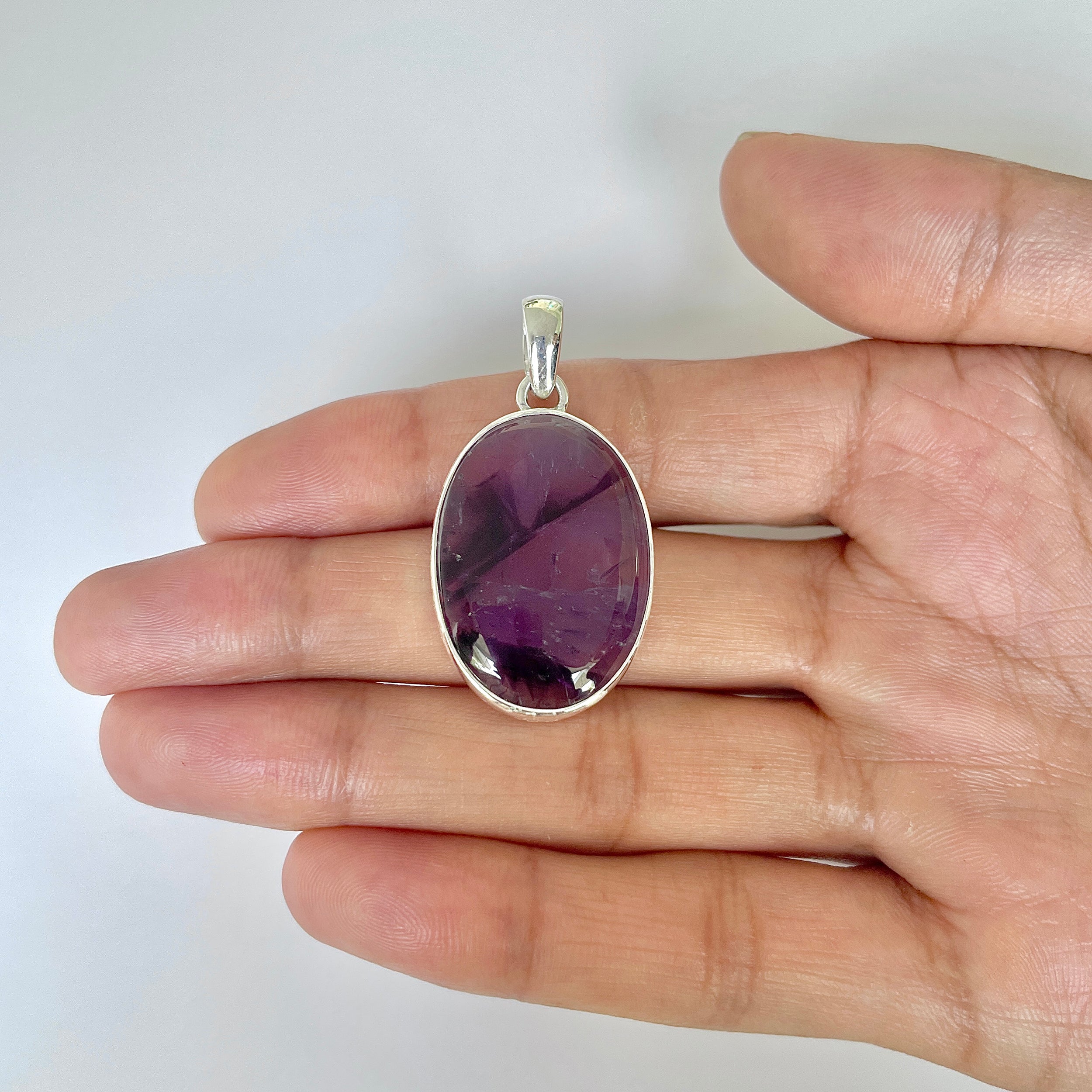 Star Amethyst Pendant-(STA-1-30)