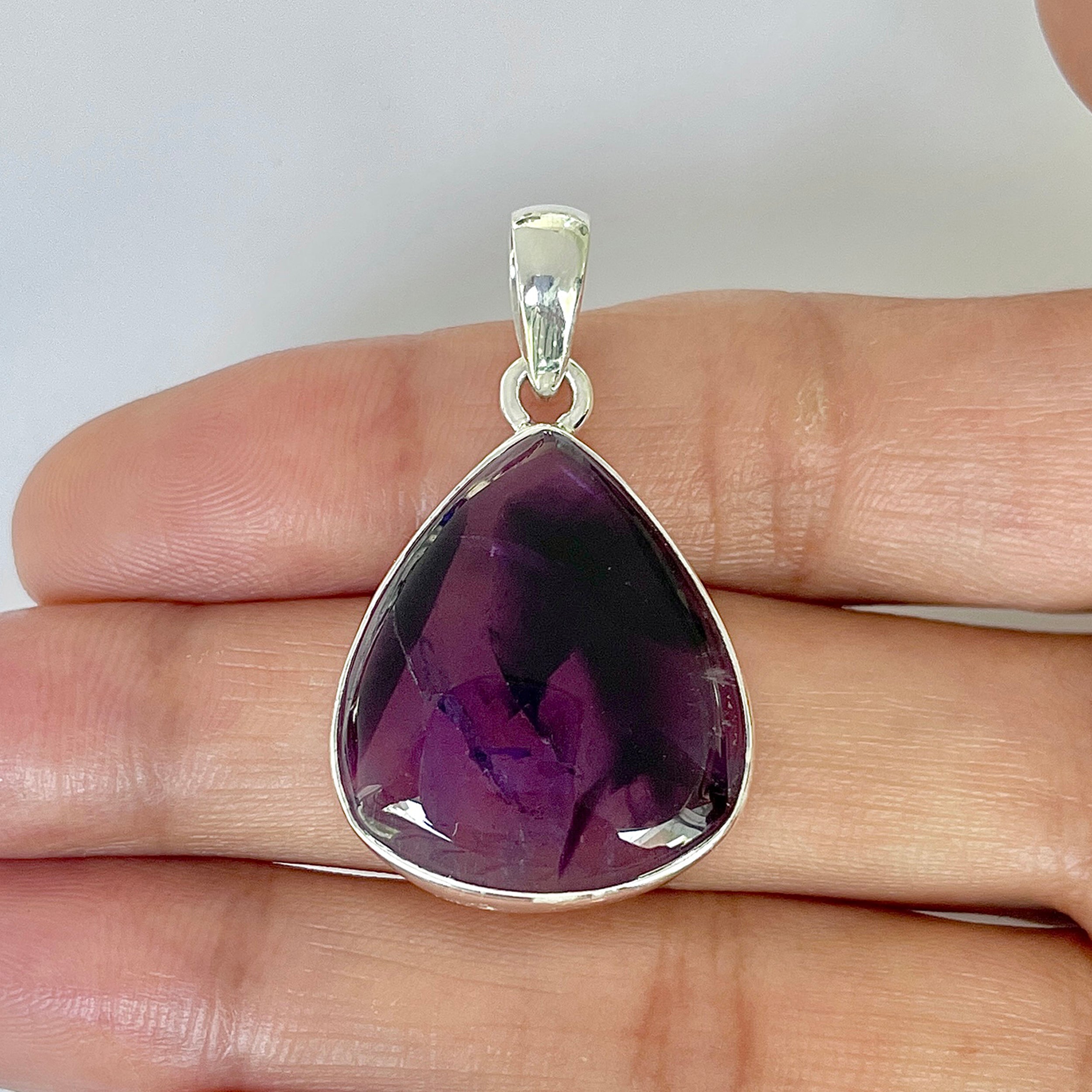 Star Amethyst Pendant-(STA-1-32)