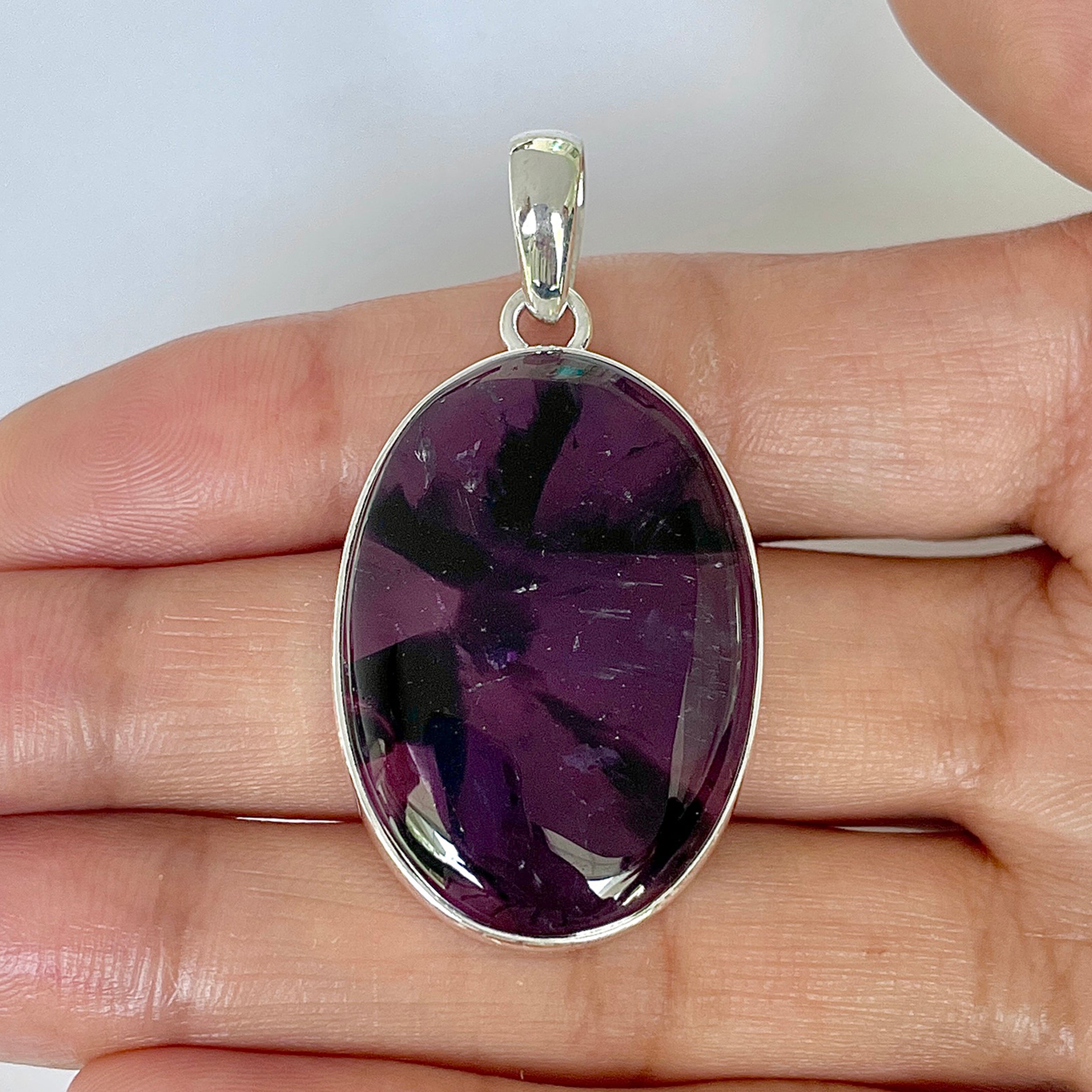 Star Amethyst Pendant-(STA-1-34)