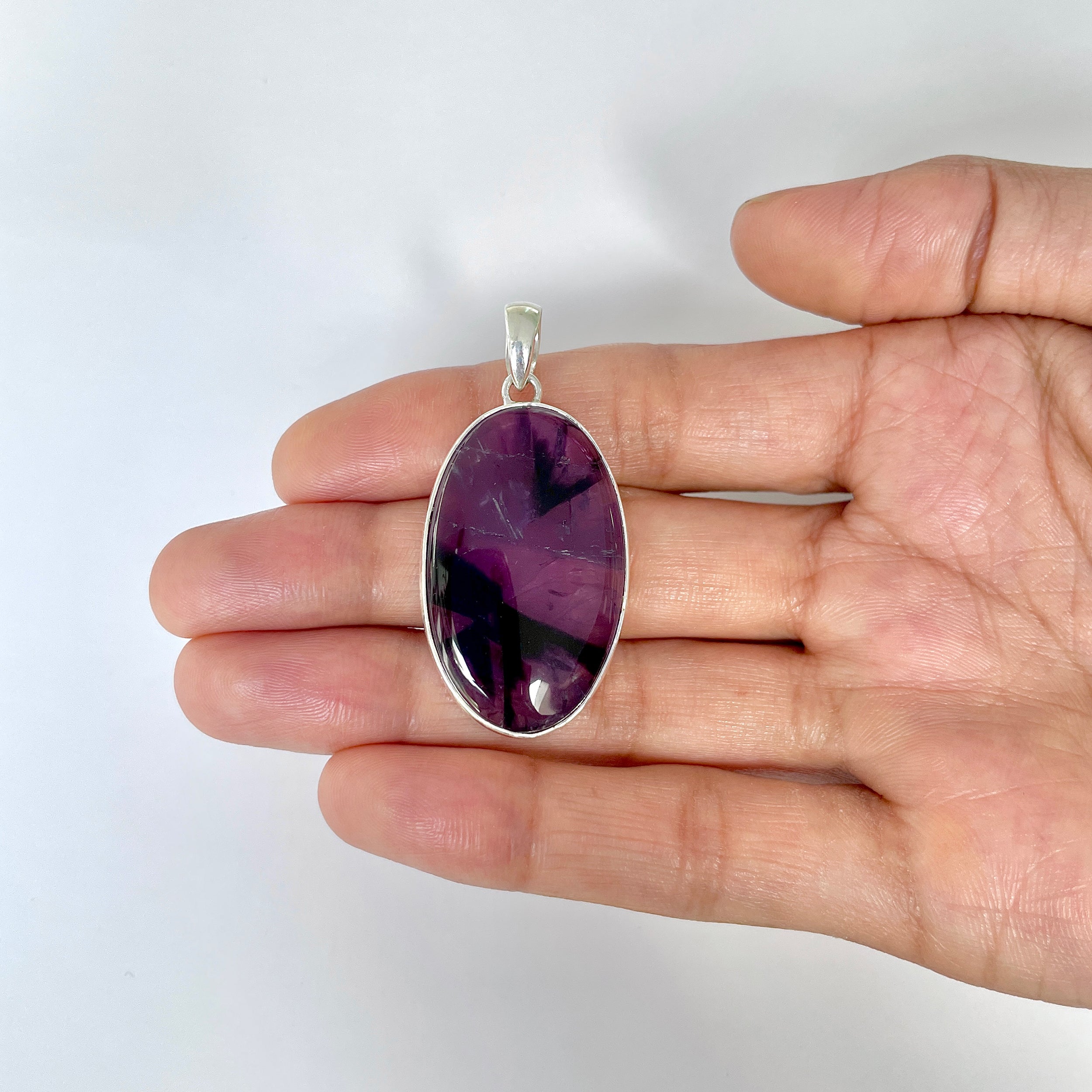 Star Amethyst Pendant-(STA-1-42)