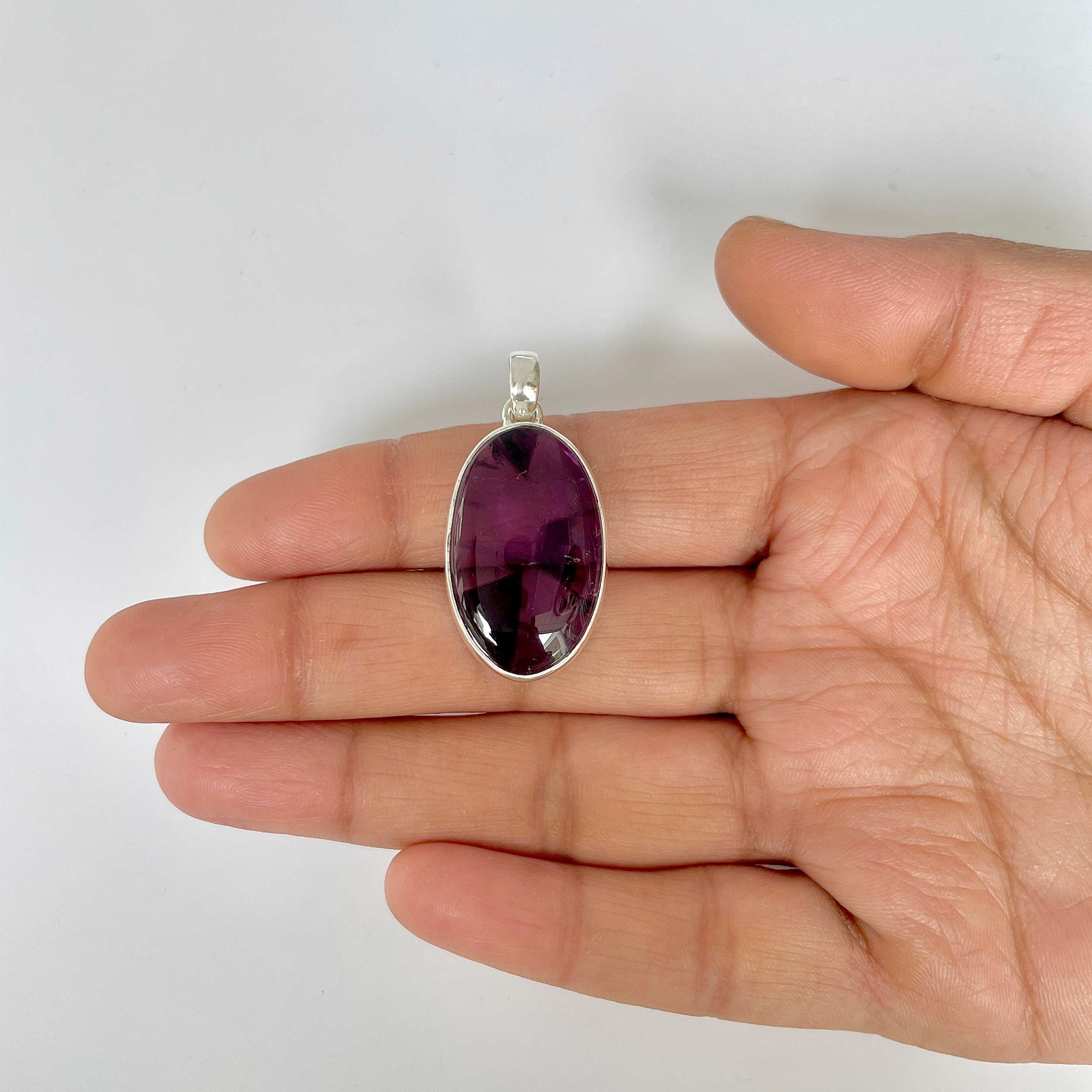 Star Amethyst Pendant-(STA-1-45)