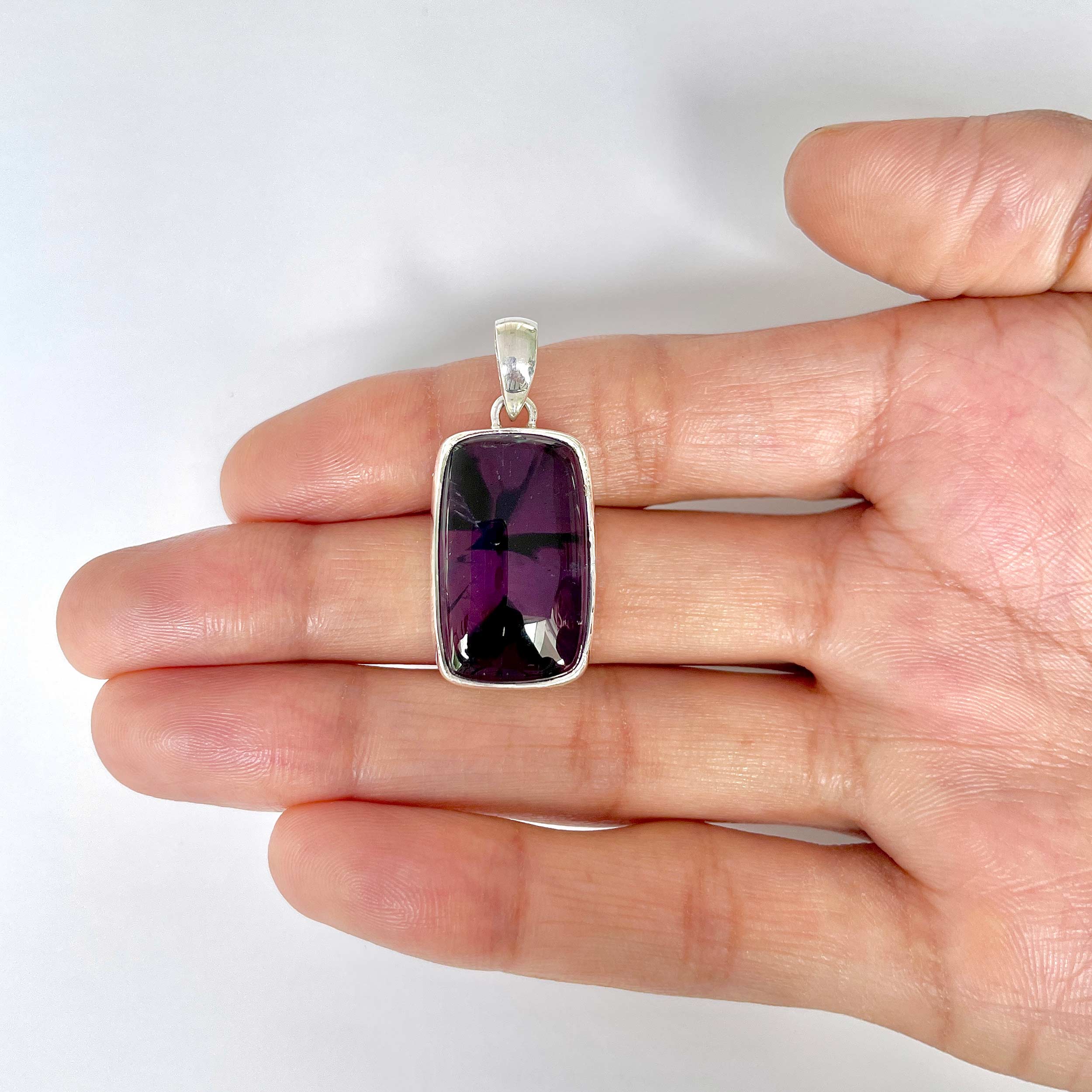 Star Amethyst Pendant-(STA-1-48)